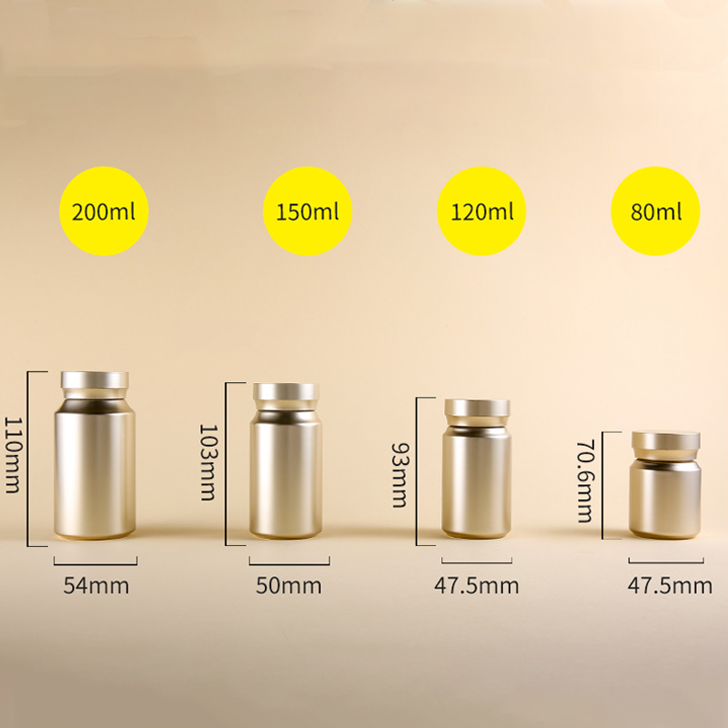 80ml-200ml Health product bottle, capsule bottle, compressed candy VC bottle