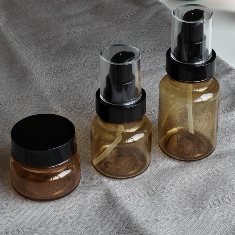 Travel-size Cosmetic Containers Set, 80ml |120ml |50g 