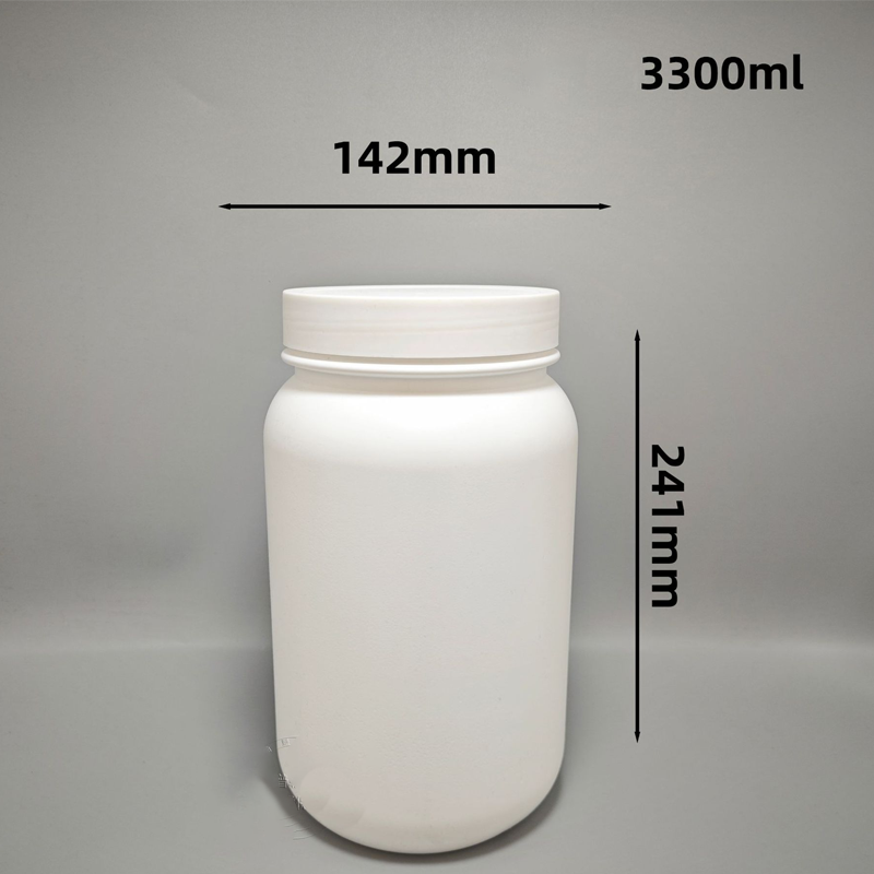 3300ml powder storage jar, facial mask powder, protein powder plastic bucket