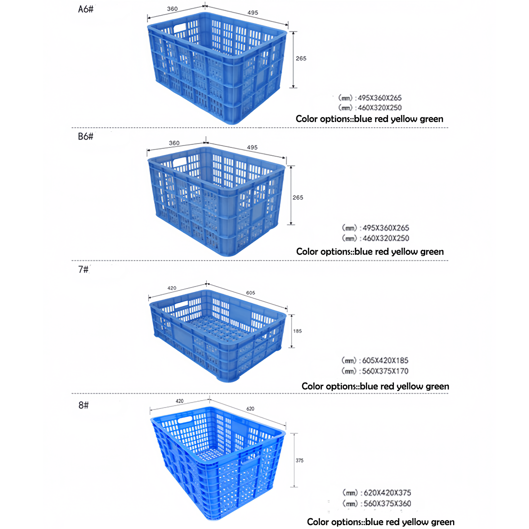 Plastic Storage Crates