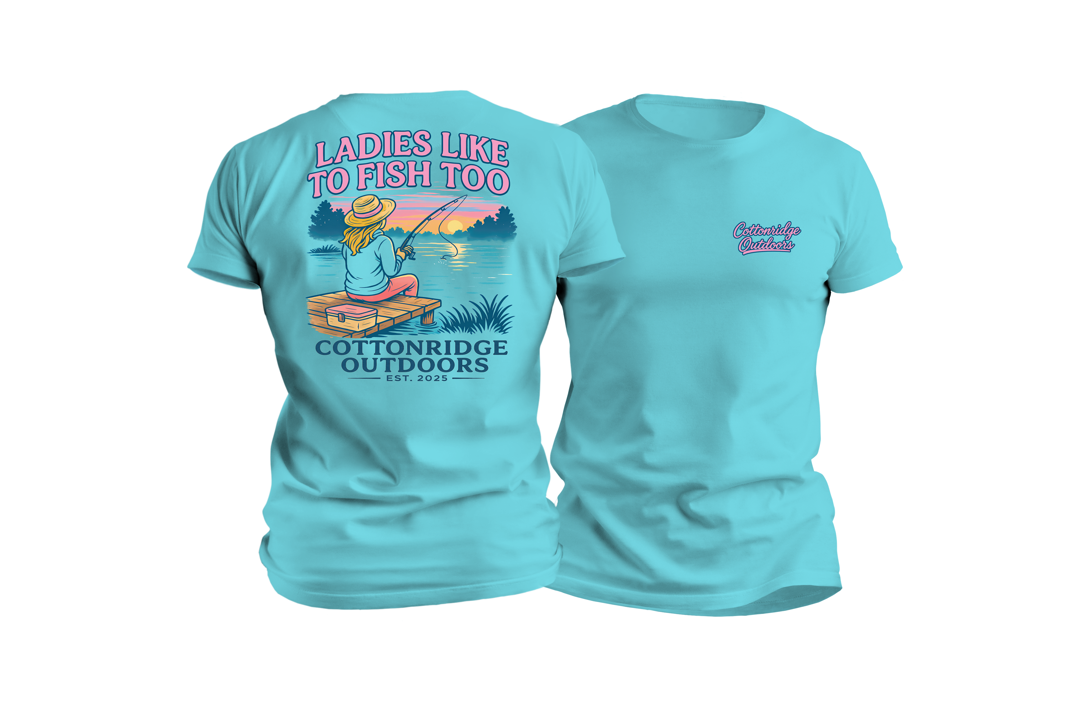 Cottonridge Outdoors Ladies Fishing T-Shirt