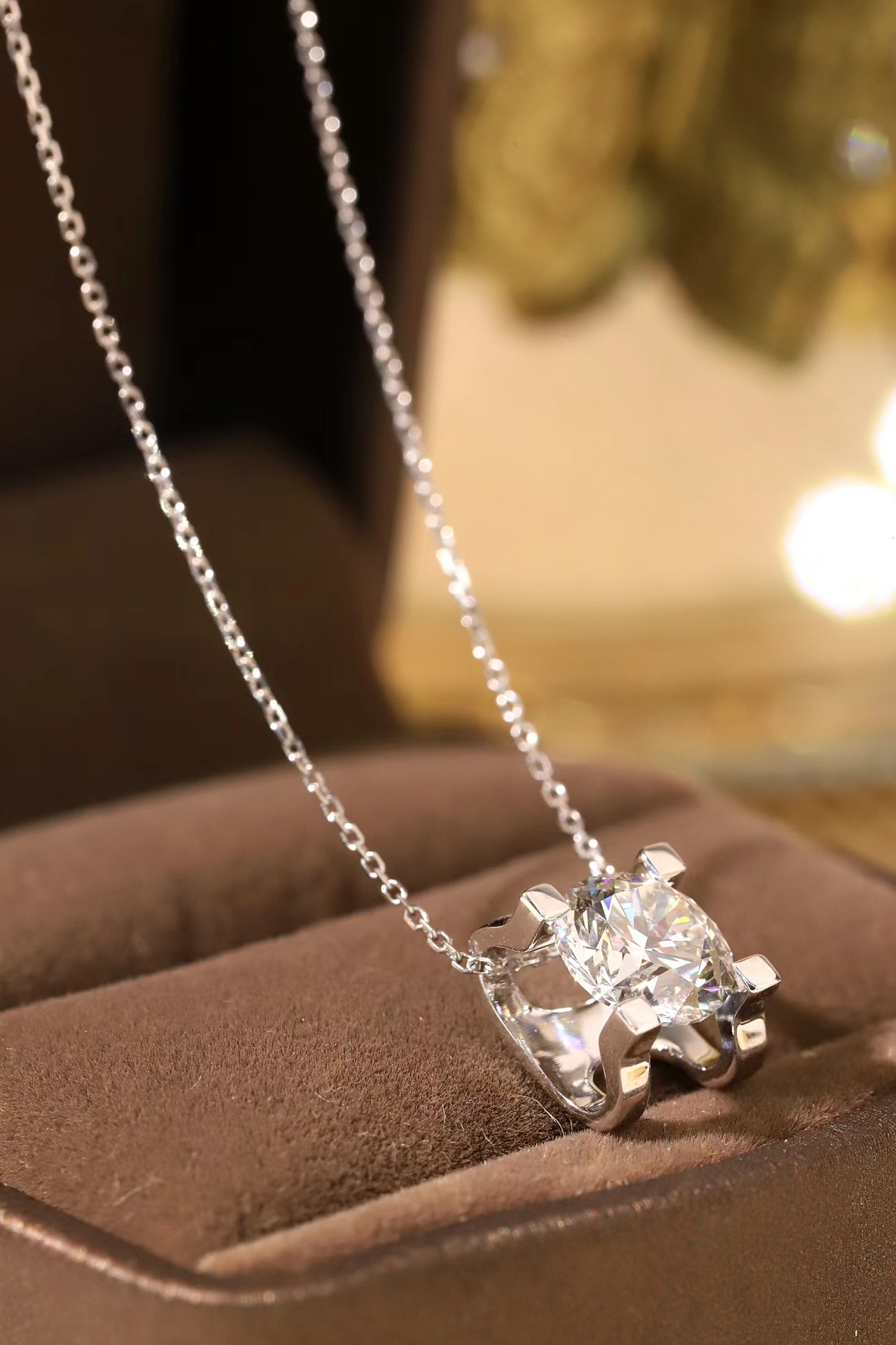 Bold Spirit · 2ct Lab Grown Diamond Bull Head Necklace | Z-HL-P4685