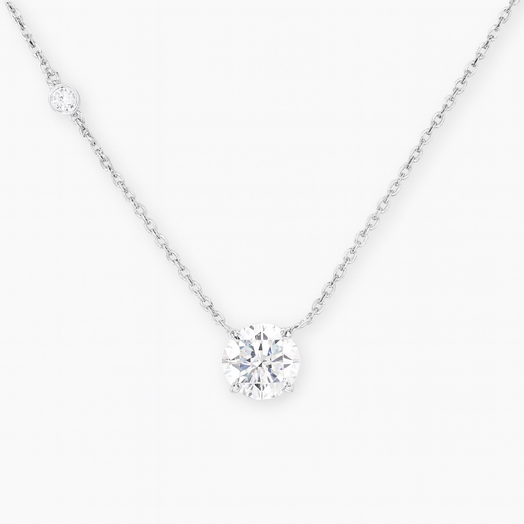 1.13ct 10K Gold Lab-Grown Diamond Necklace HL-N1731
