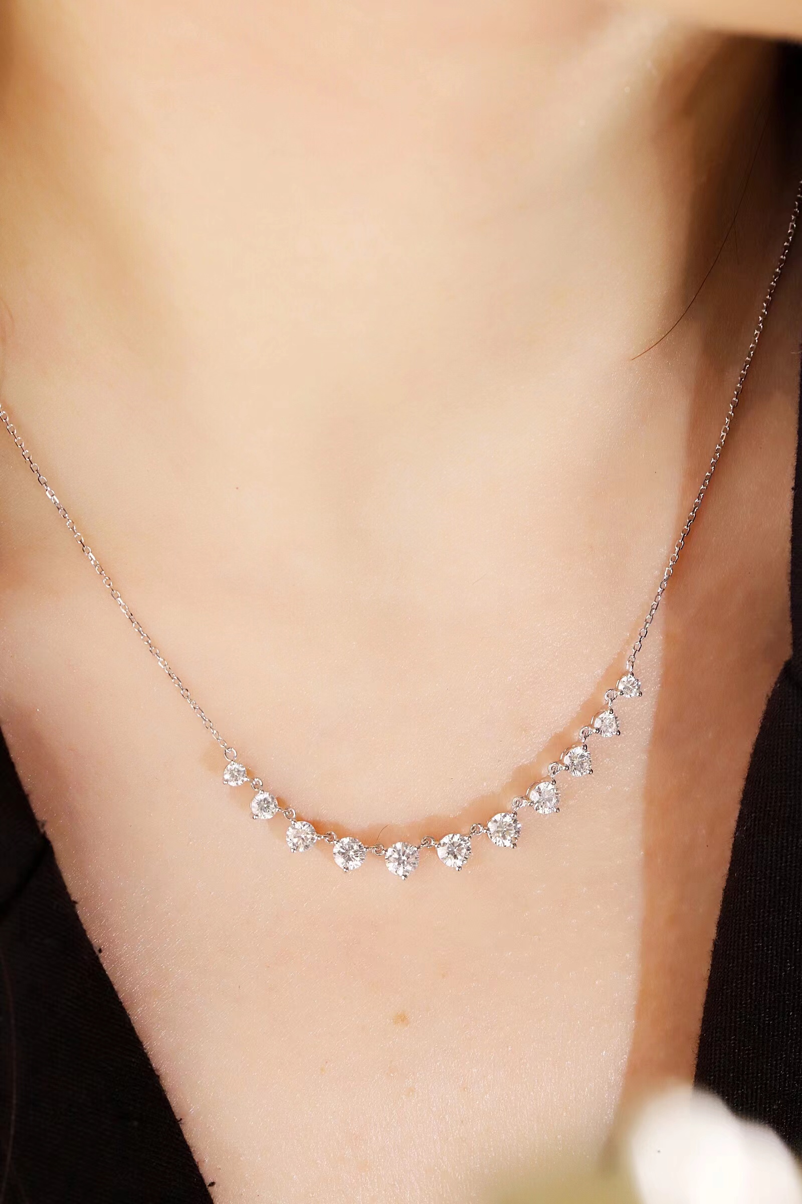 1.50ct cultivation diamond necklace cvd HL-N1734