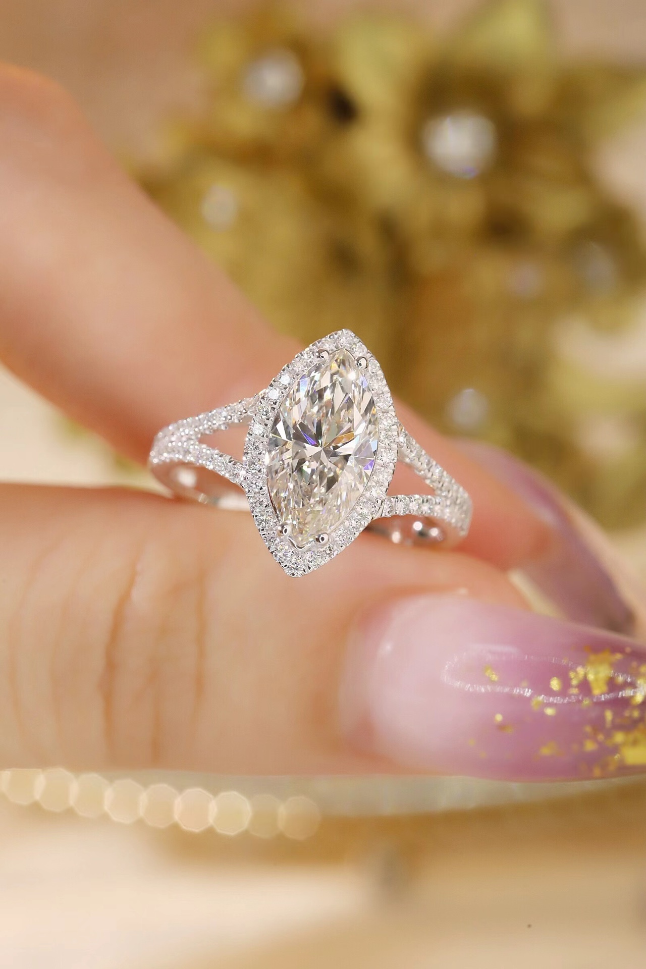 2 carat eye diamond ring hl-r5262-2