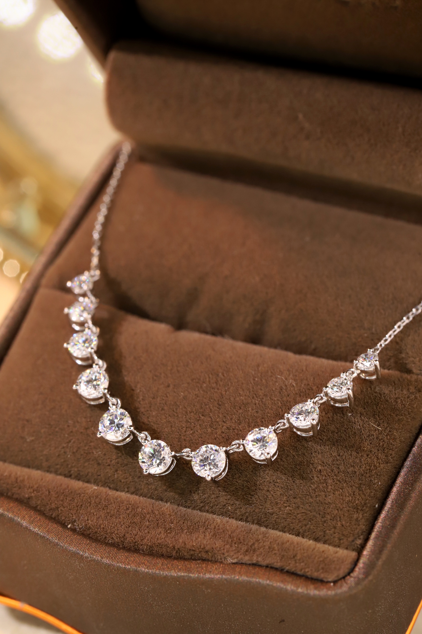 1.50ct cultivation diamond necklace cvd HL-N1734