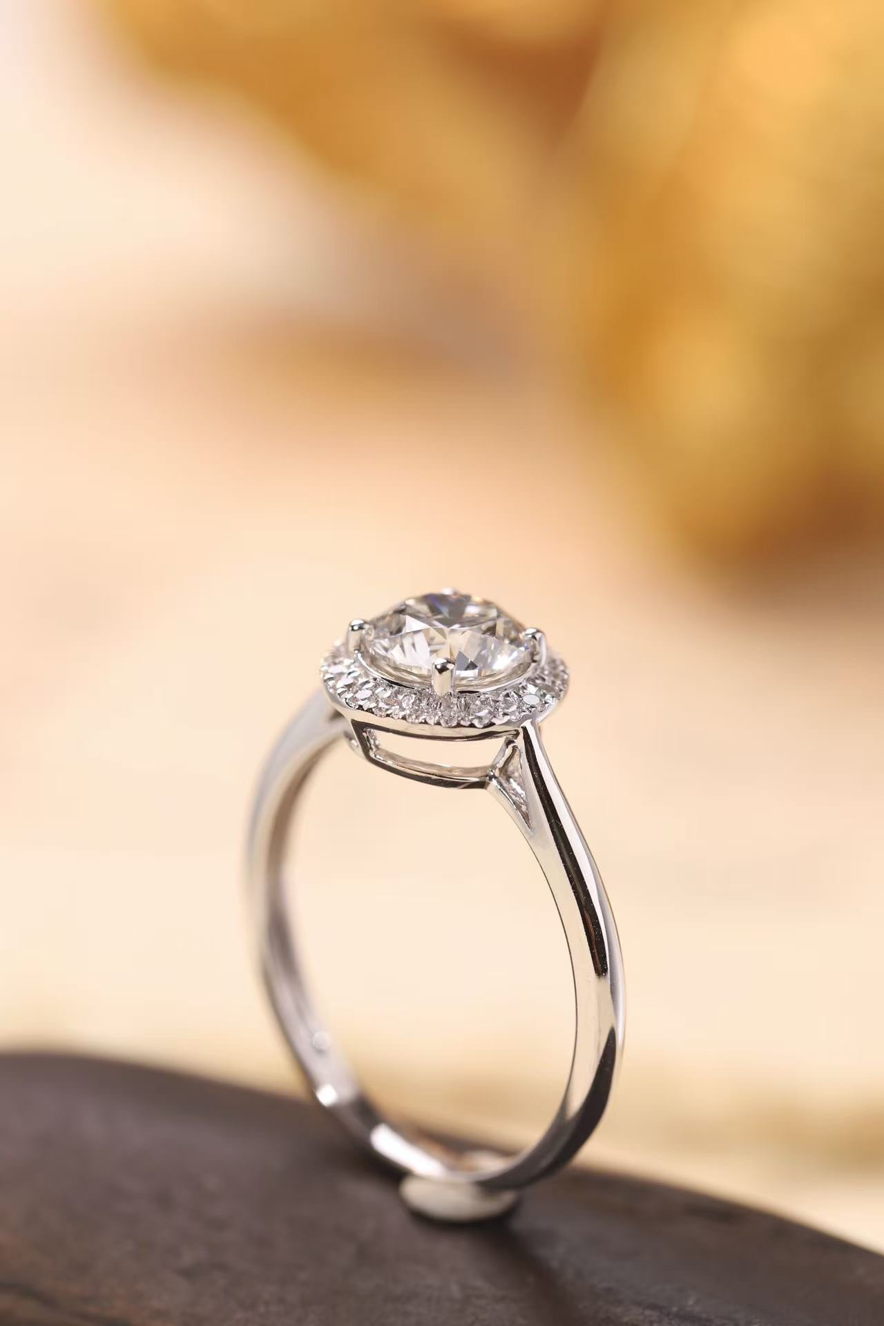  Eternal Grace · 1ct Lab Grown Diamond Halo Ring | Z-D-R5257-1