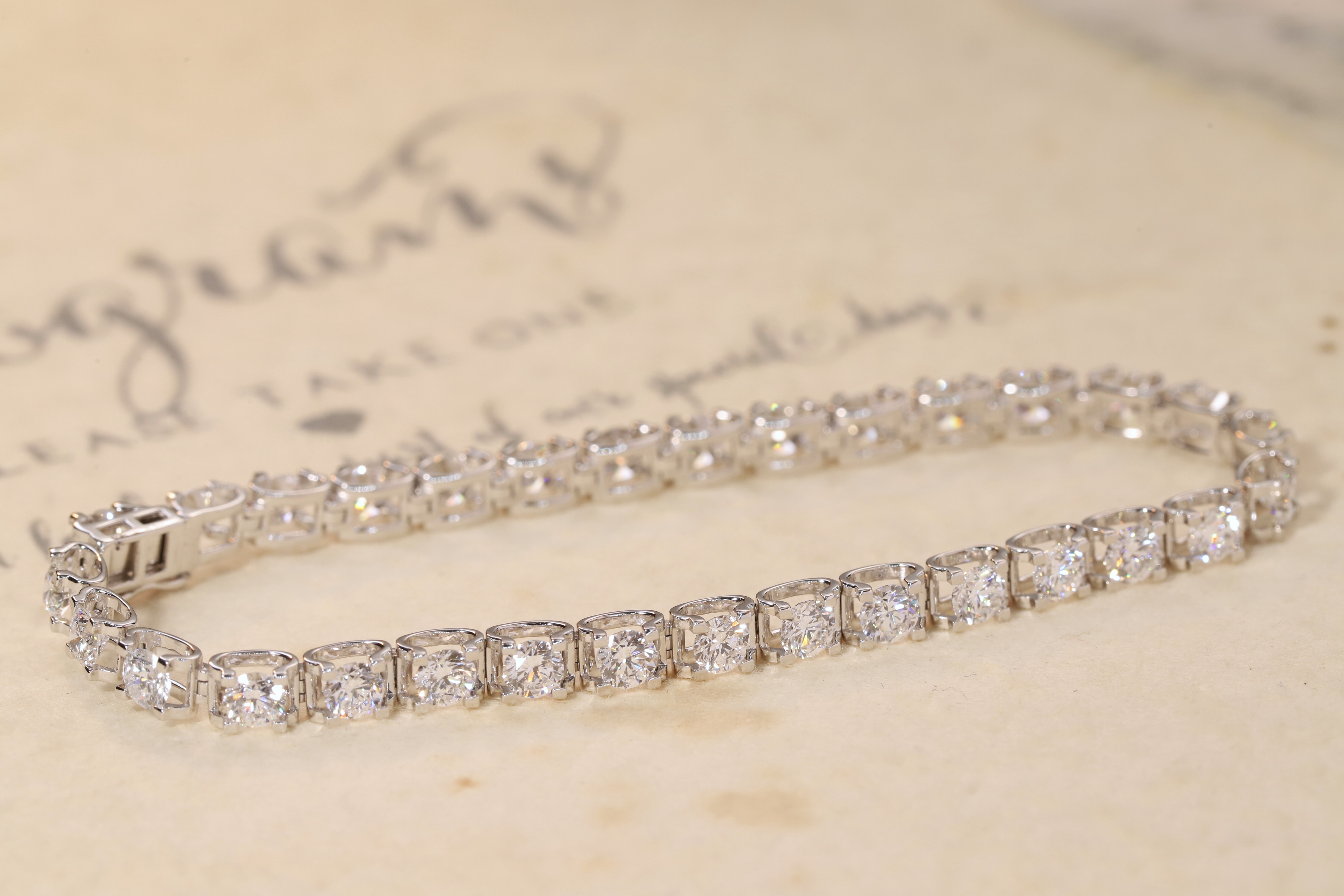 Eternal Sparkle · 6ct Full Diamond Tennis Bracelet | B1006 