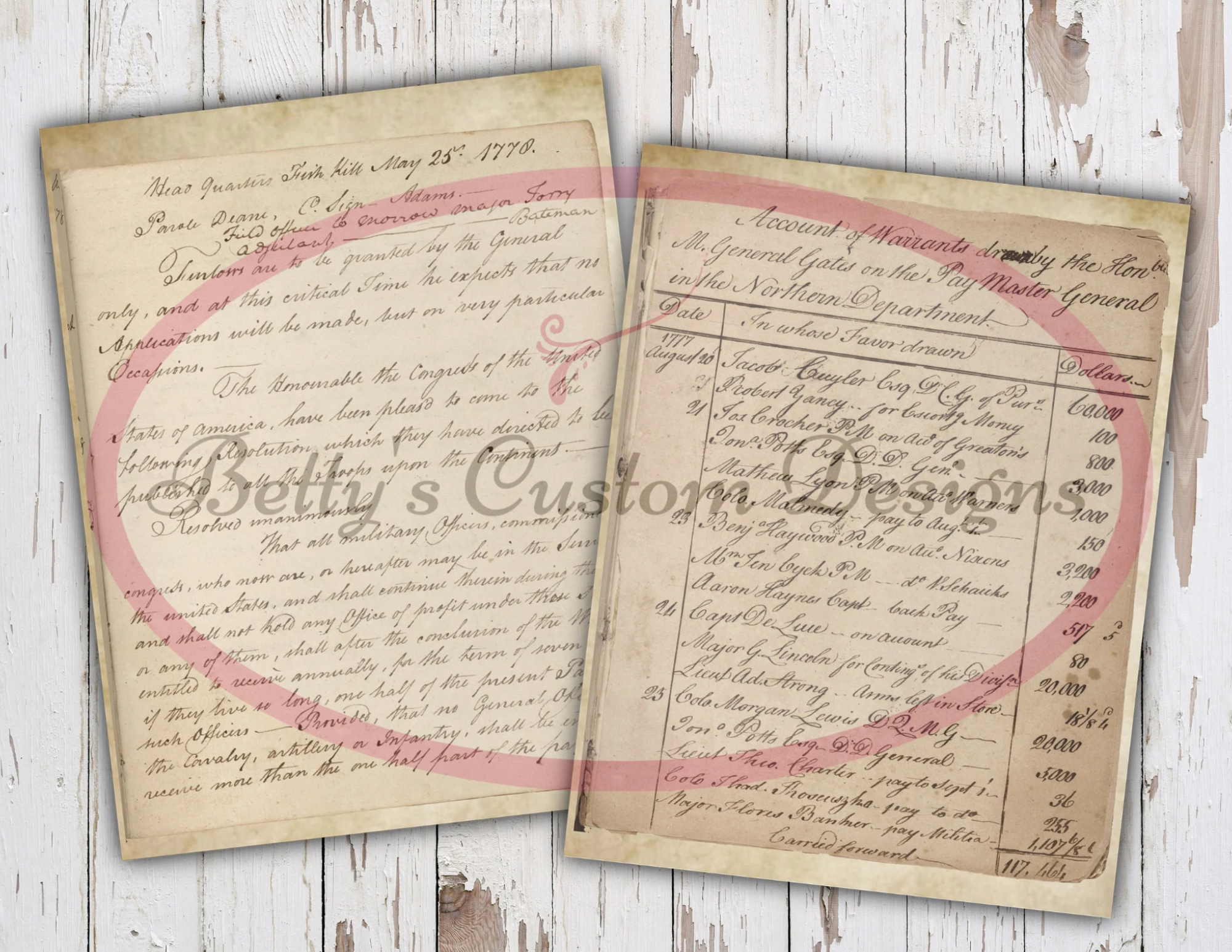 Vintage - Antique  Paper - Notebook - Invoices - Ledgers - Journals - Antique Script - Vintage Script - Letter - Digital - Junk Journal