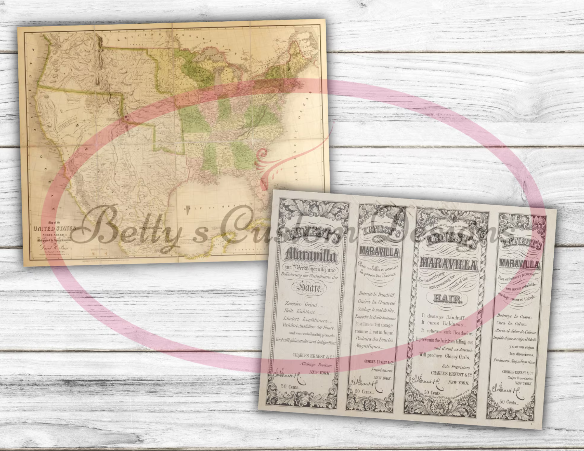 Vintage Ephemera - Kit 1 - Botanical - Ephemera - Junk Journal - Digital download - Postcard - ATC - Botanical Cards