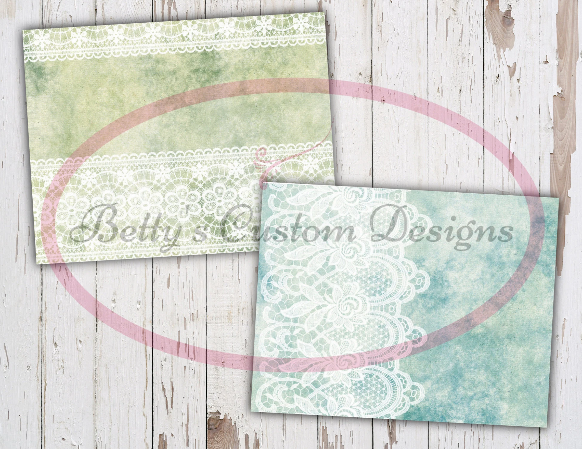 Vintage Lace Background Junk Journal Kit - Digital Paper Prints - Scrapbook - Vintage Books - Ephemera - Paper - Journal Pages