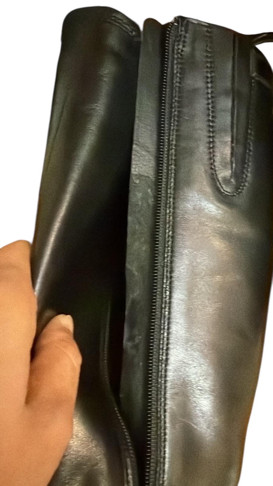 皮革剝落解決方案 Peeling Leather Solution: Boot Zip Flap Remake 