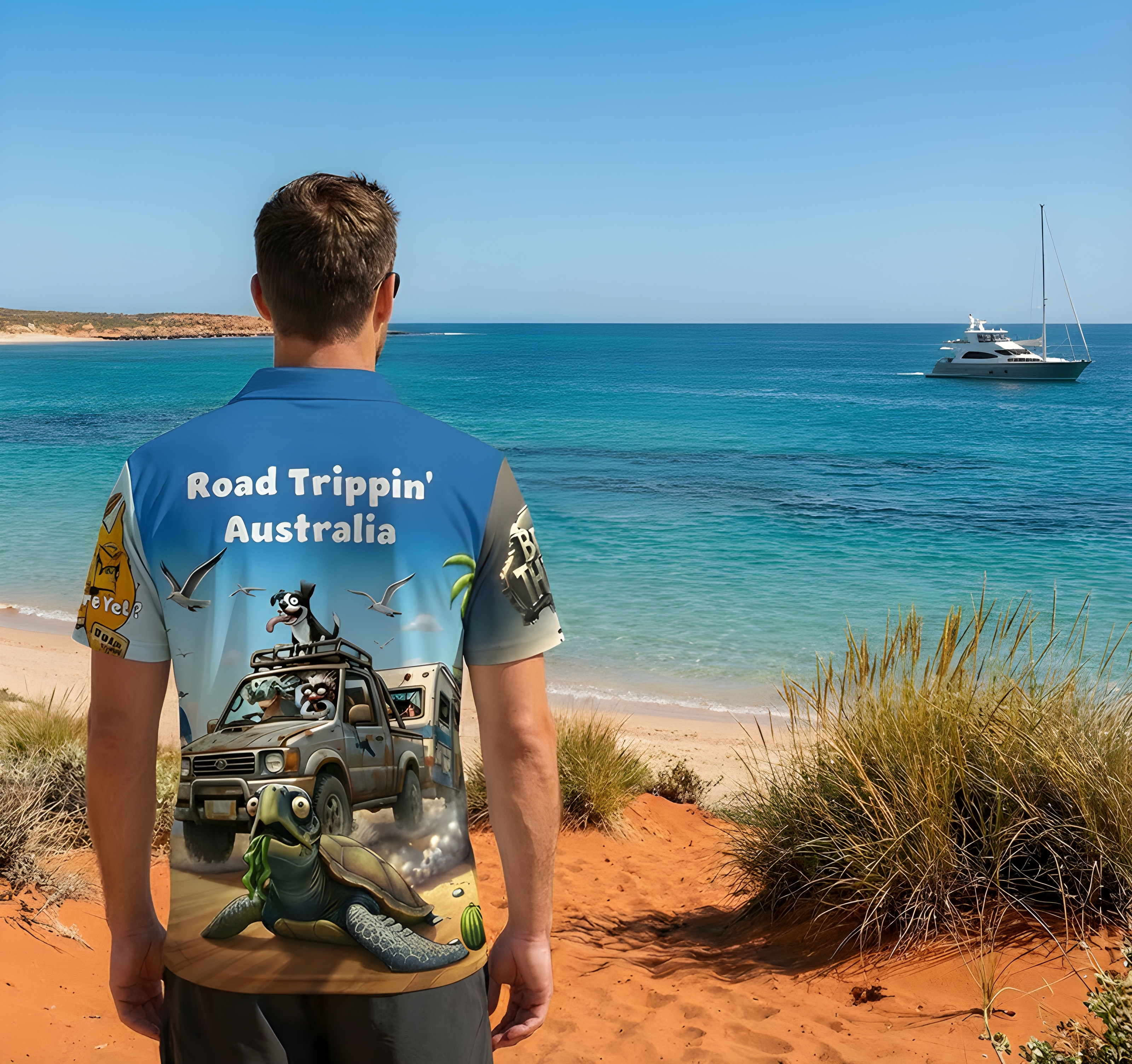 Road Trippin' Australia Polo Caravan/Beach