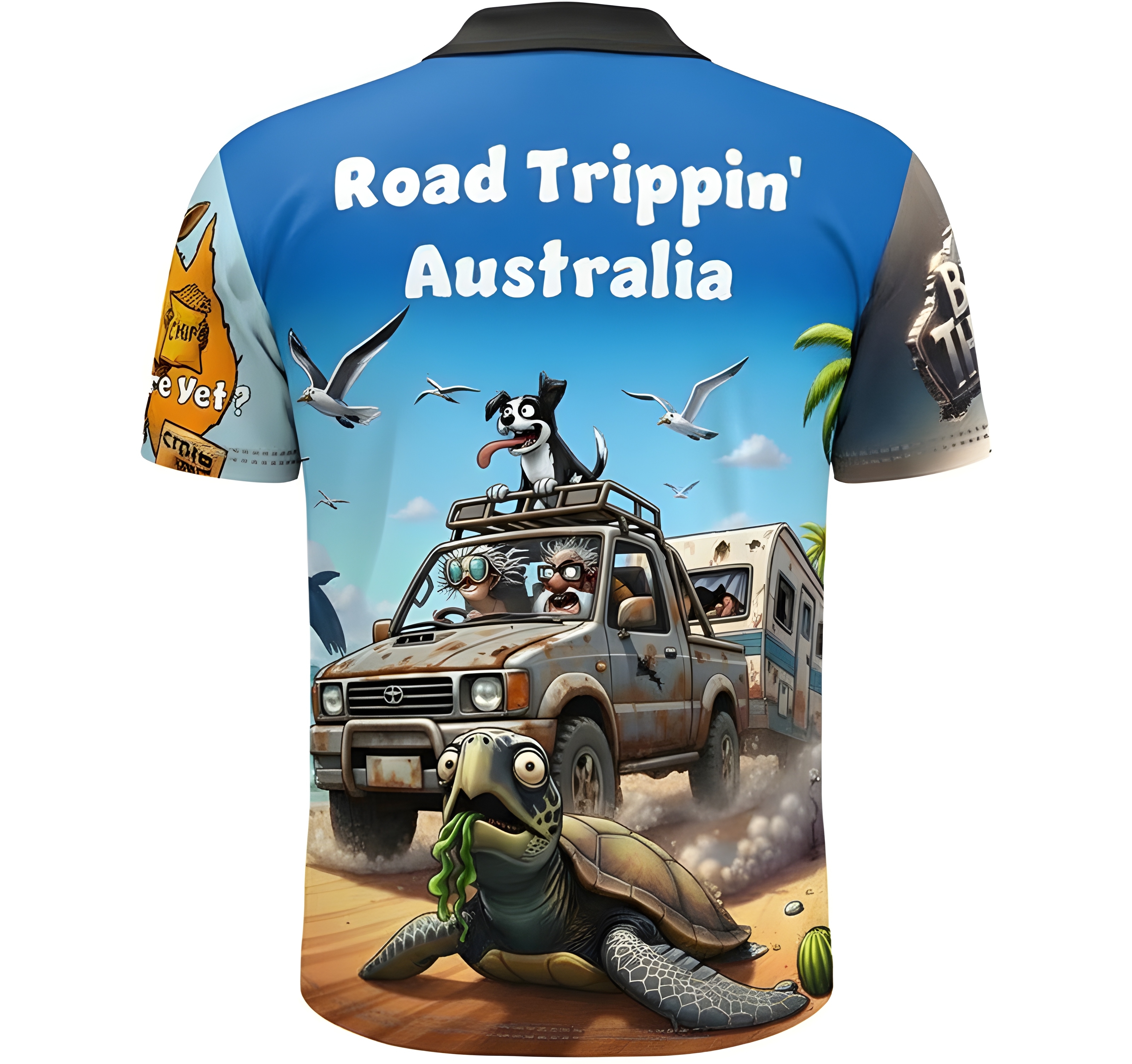 Road Trippin' Australia Polo Caravan/Beach