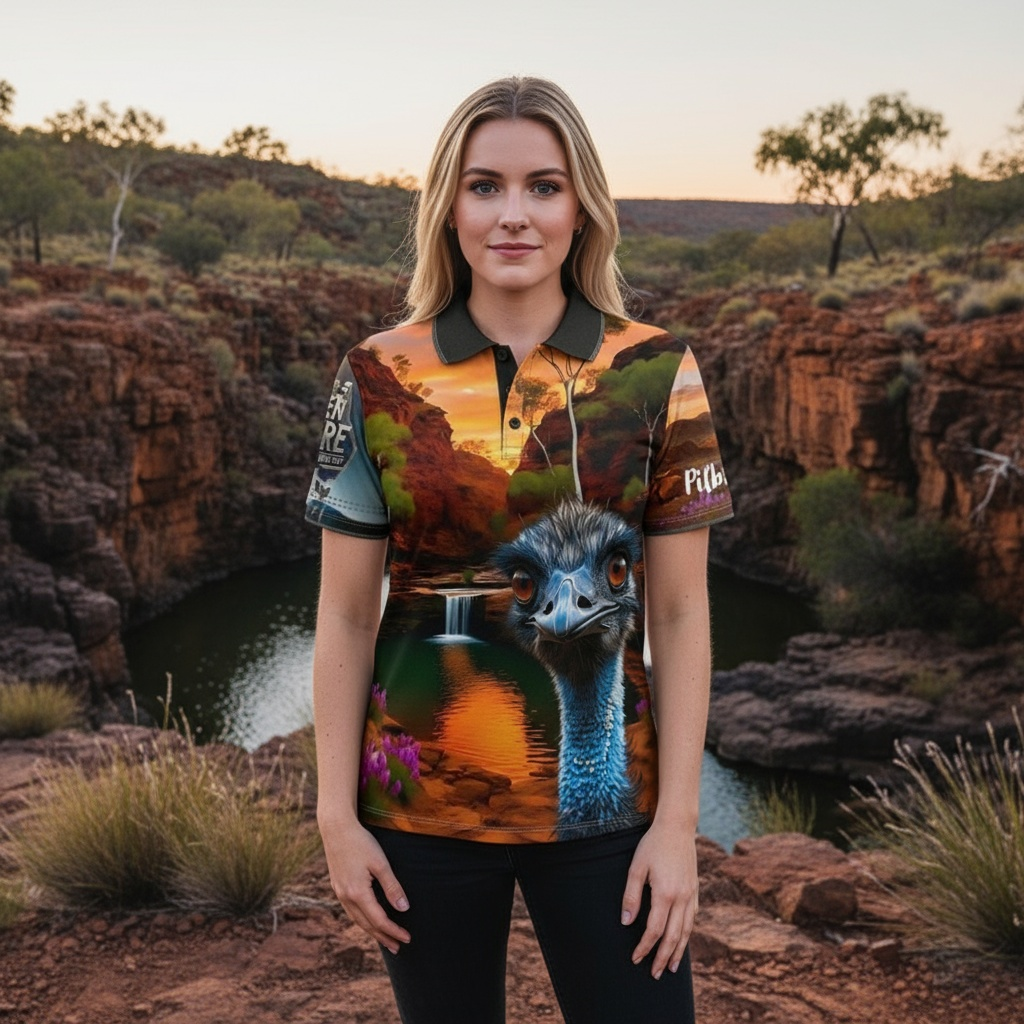 Karijini WA National Park Polo Shirt
