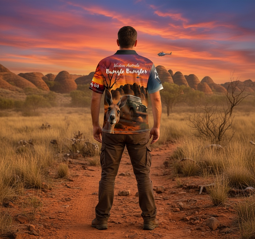 Bungle Bungle's WA Adventure Polo Shirt