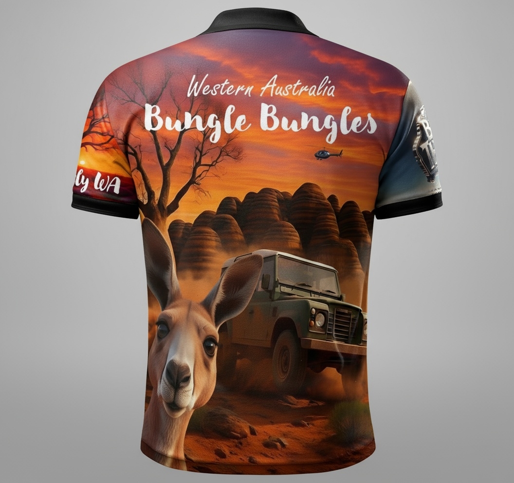 Bungle Bungle's WA Adventure Polo Shirt