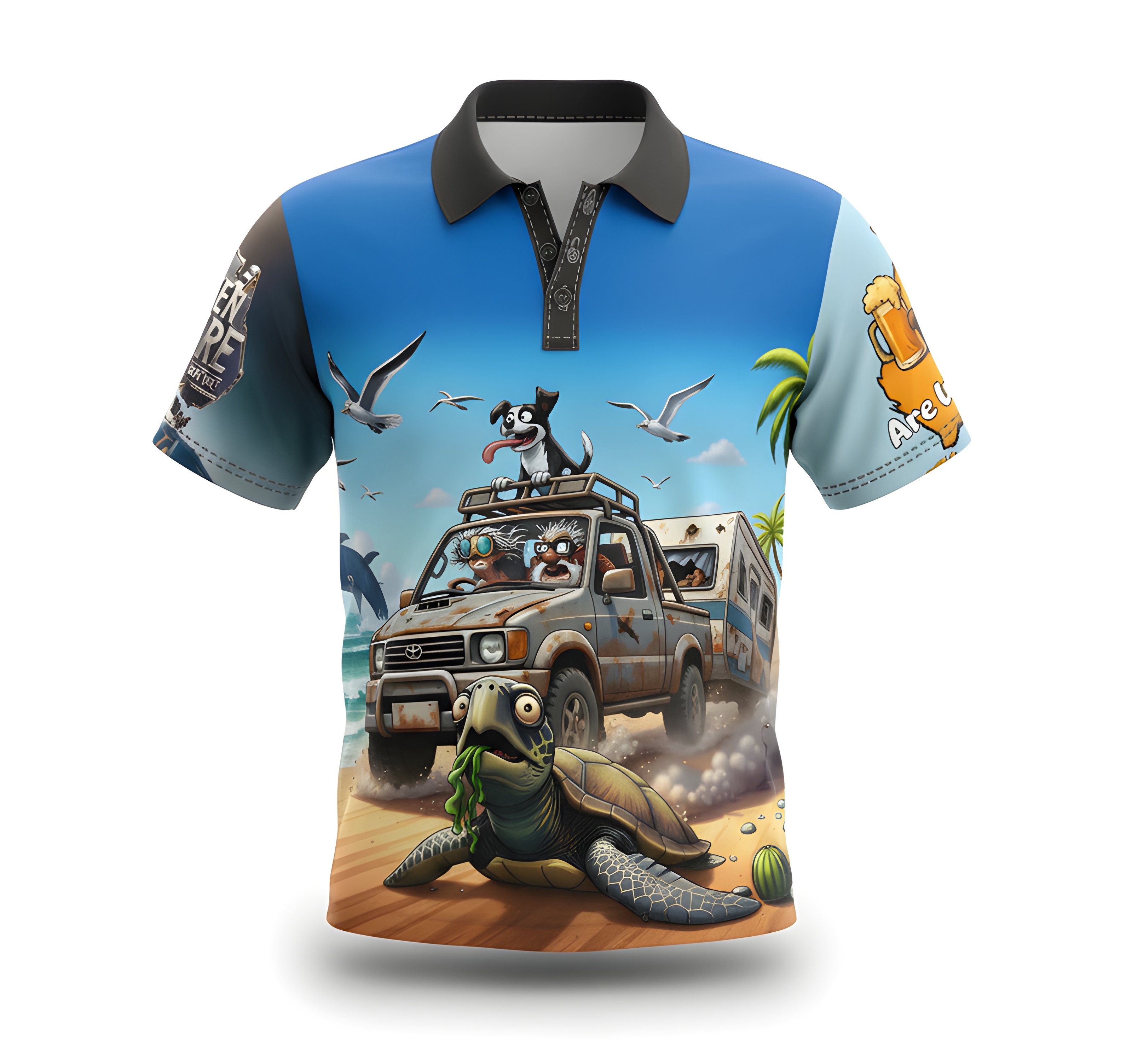 Road Trippin' Australia Polo Caravan/Beach