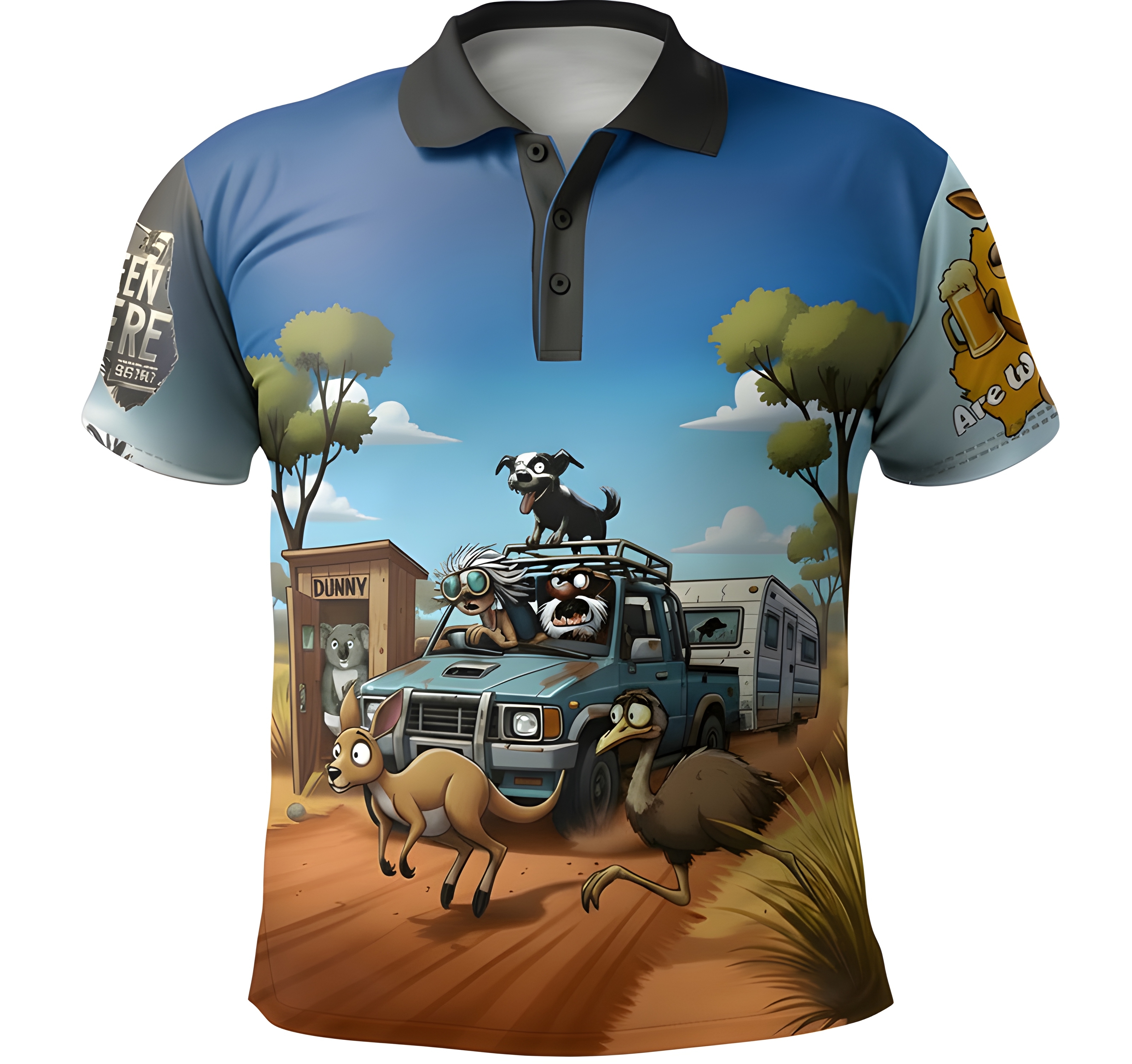 Road Trippin' Australia Polo Caravan/Bush