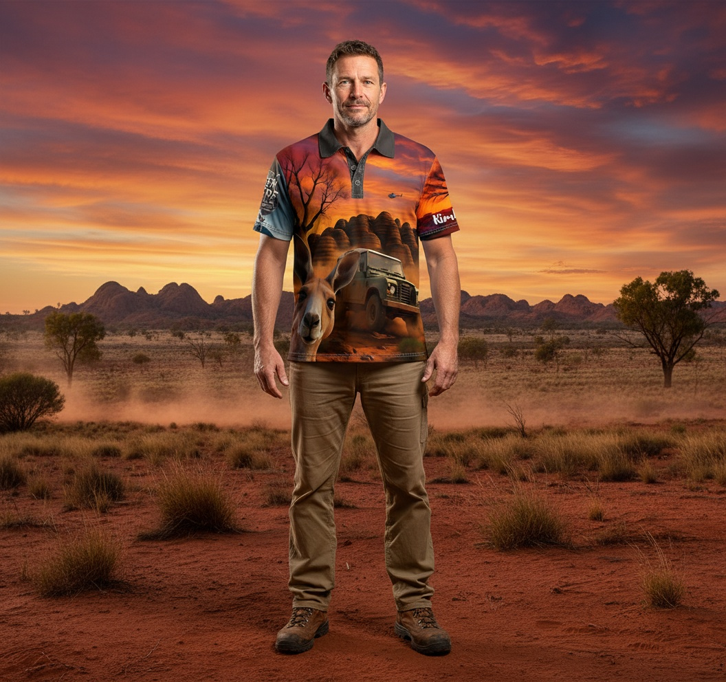 Bungle Bungle's WA Adventure Polo Shirt