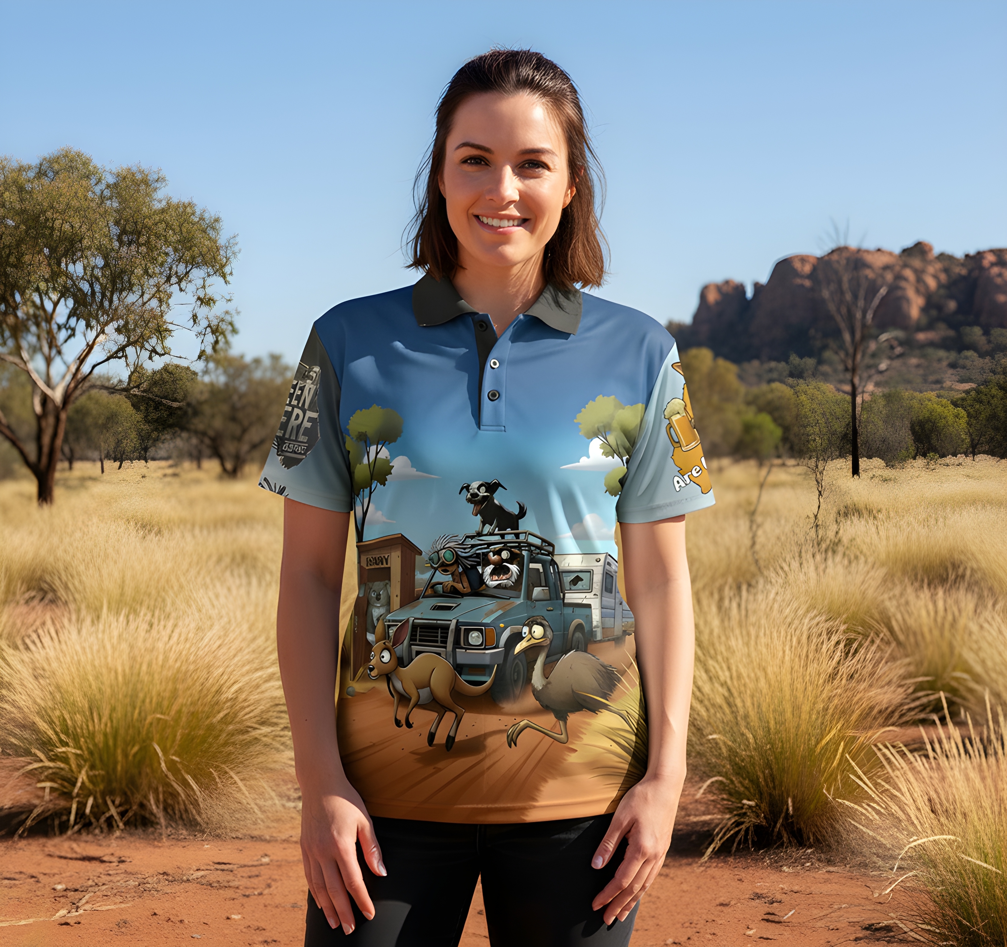 Road Trippin' Australia Polo Caravan/Bush