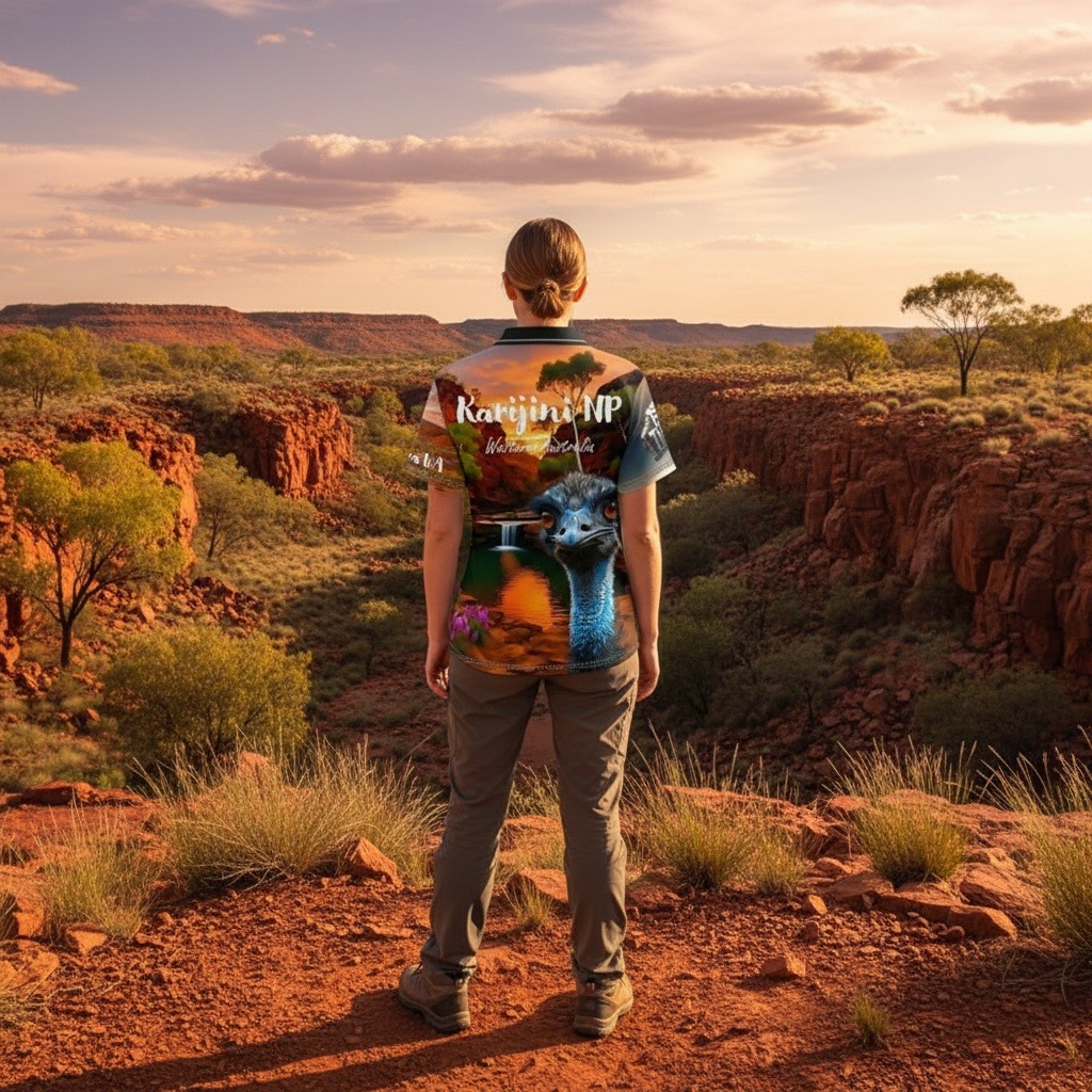 Karijini WA National Park Polo Shirt