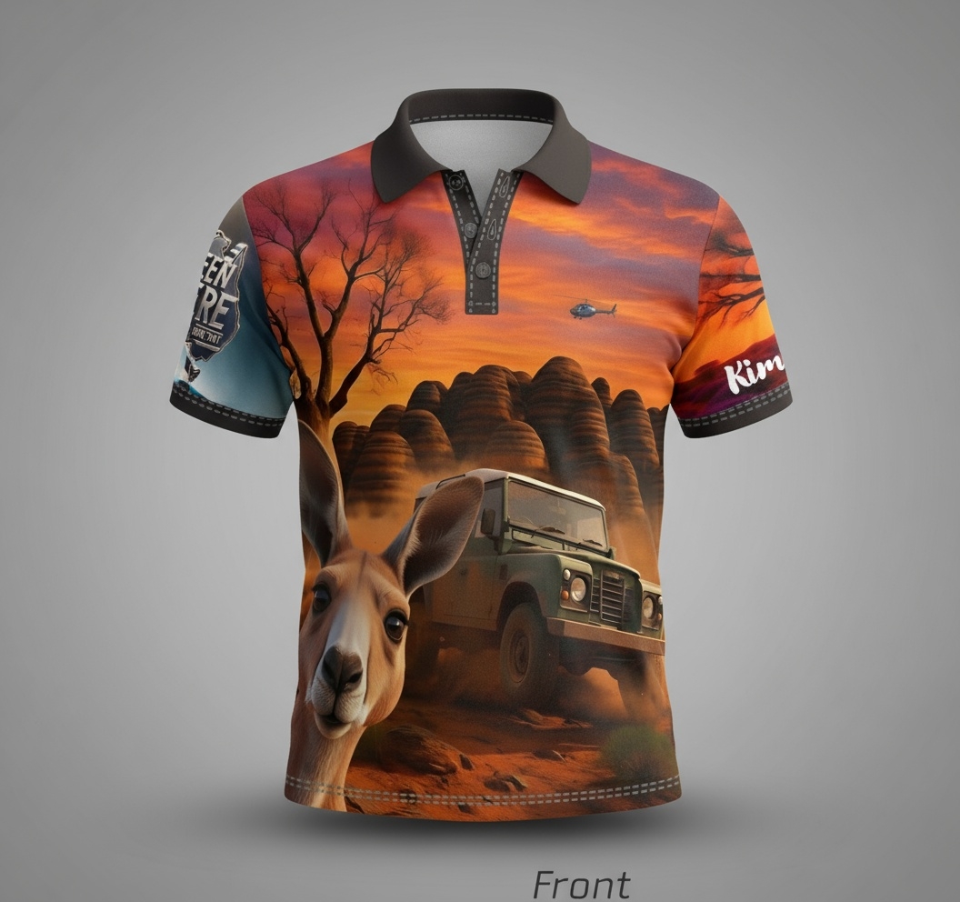 Bungle Bungle's WA Adventure Polo Shirt