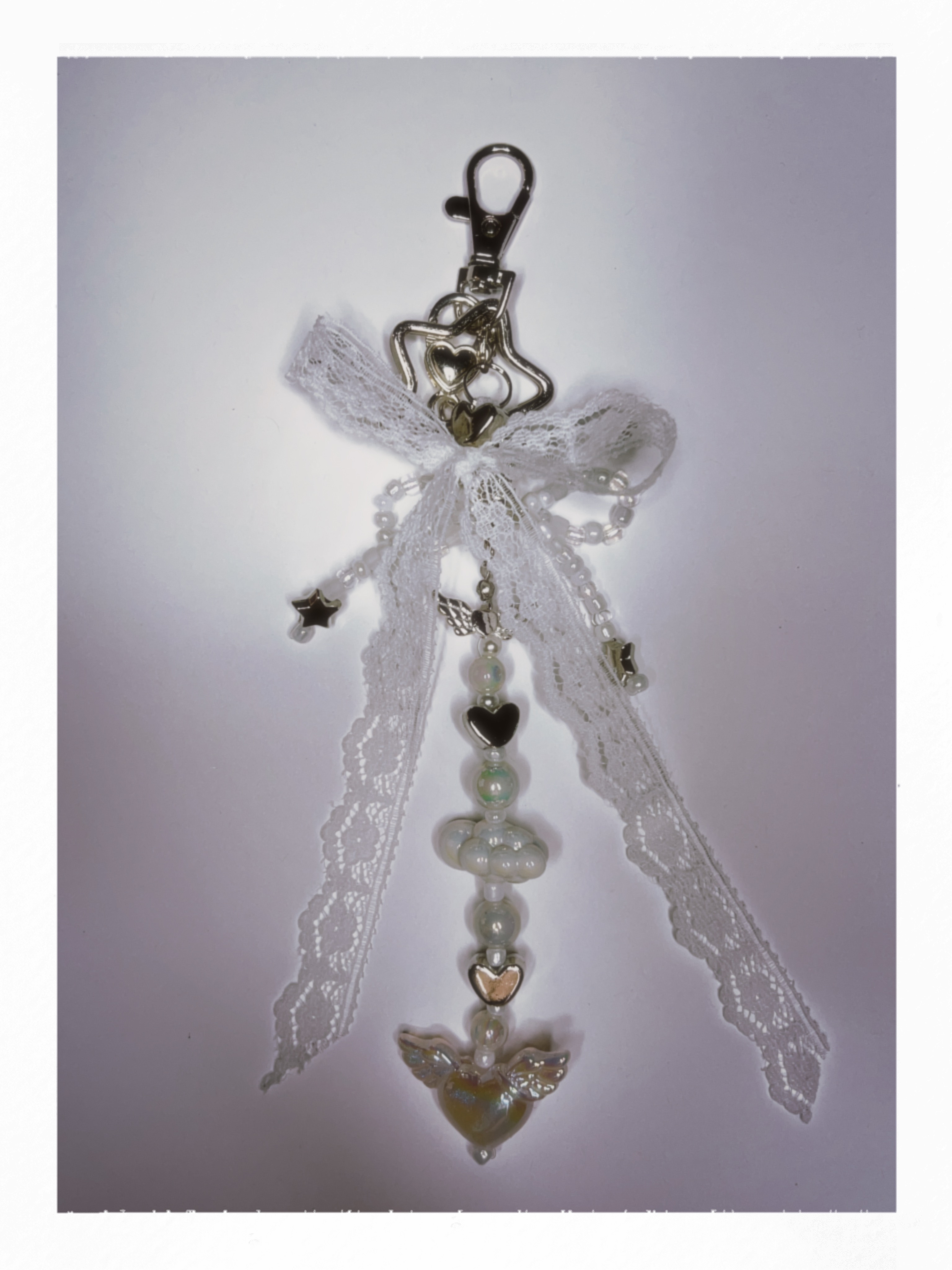Anxious Angel Keychain