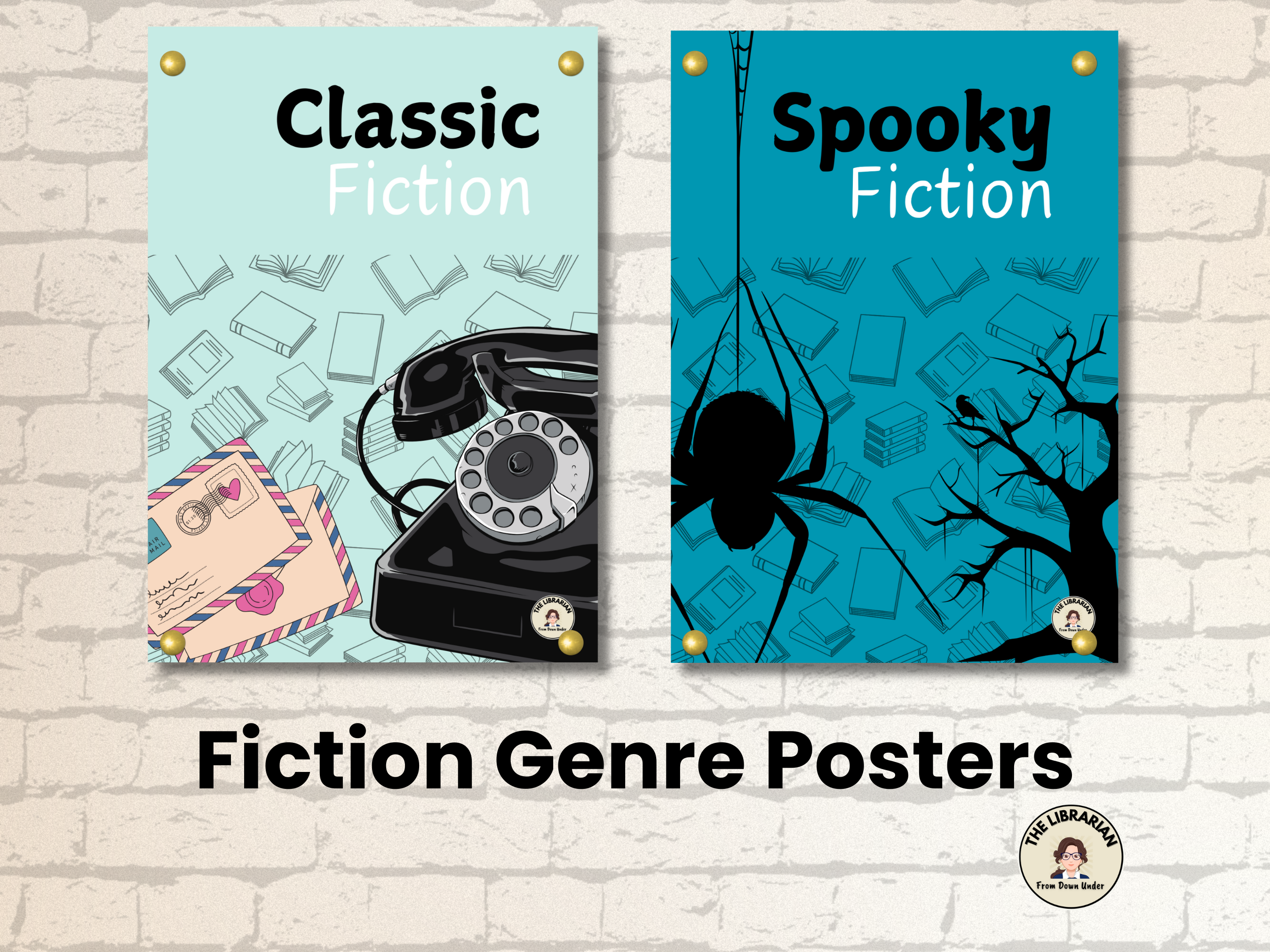 Fiction Genre Posters