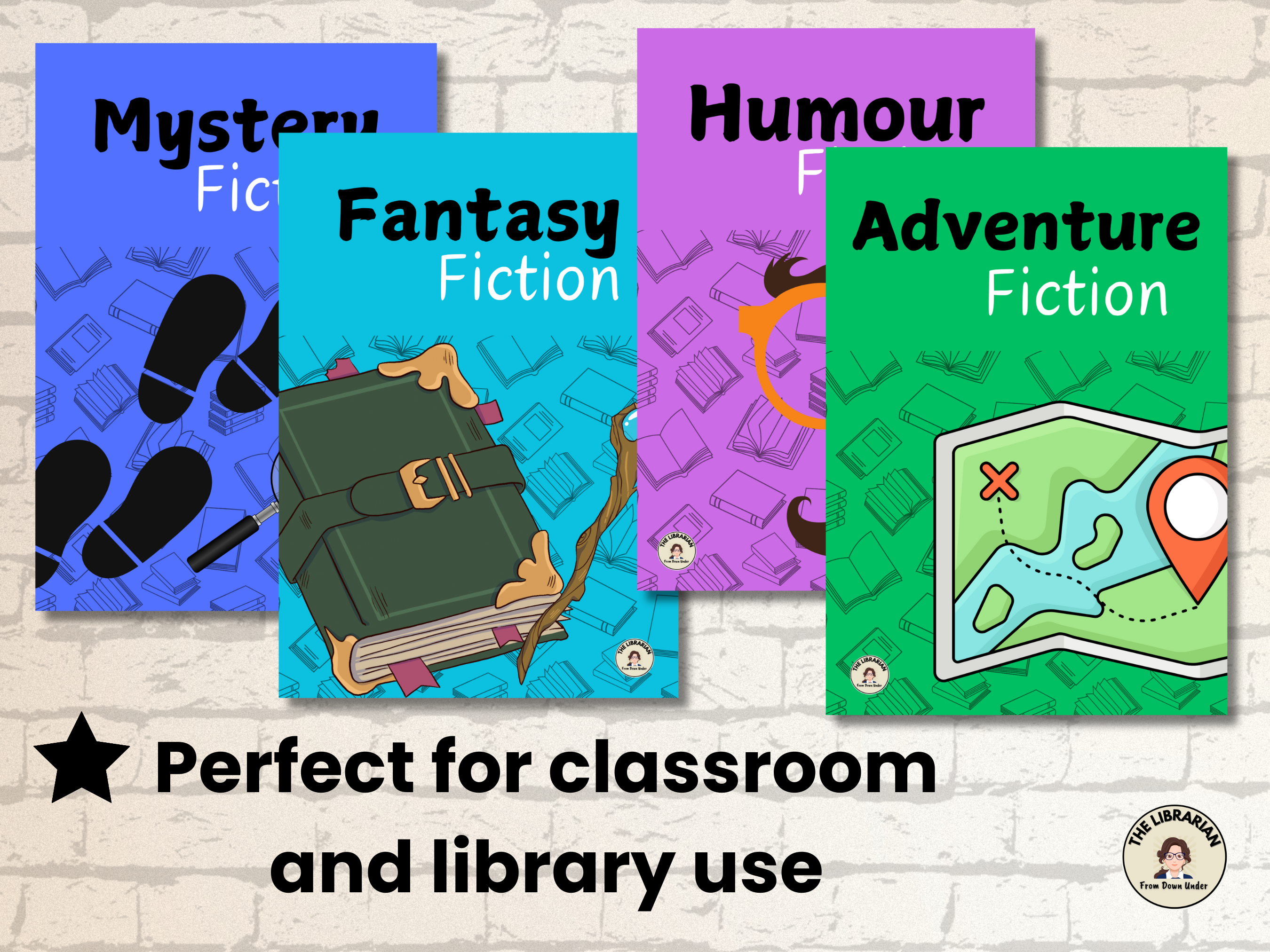 Fiction Genre Posters
