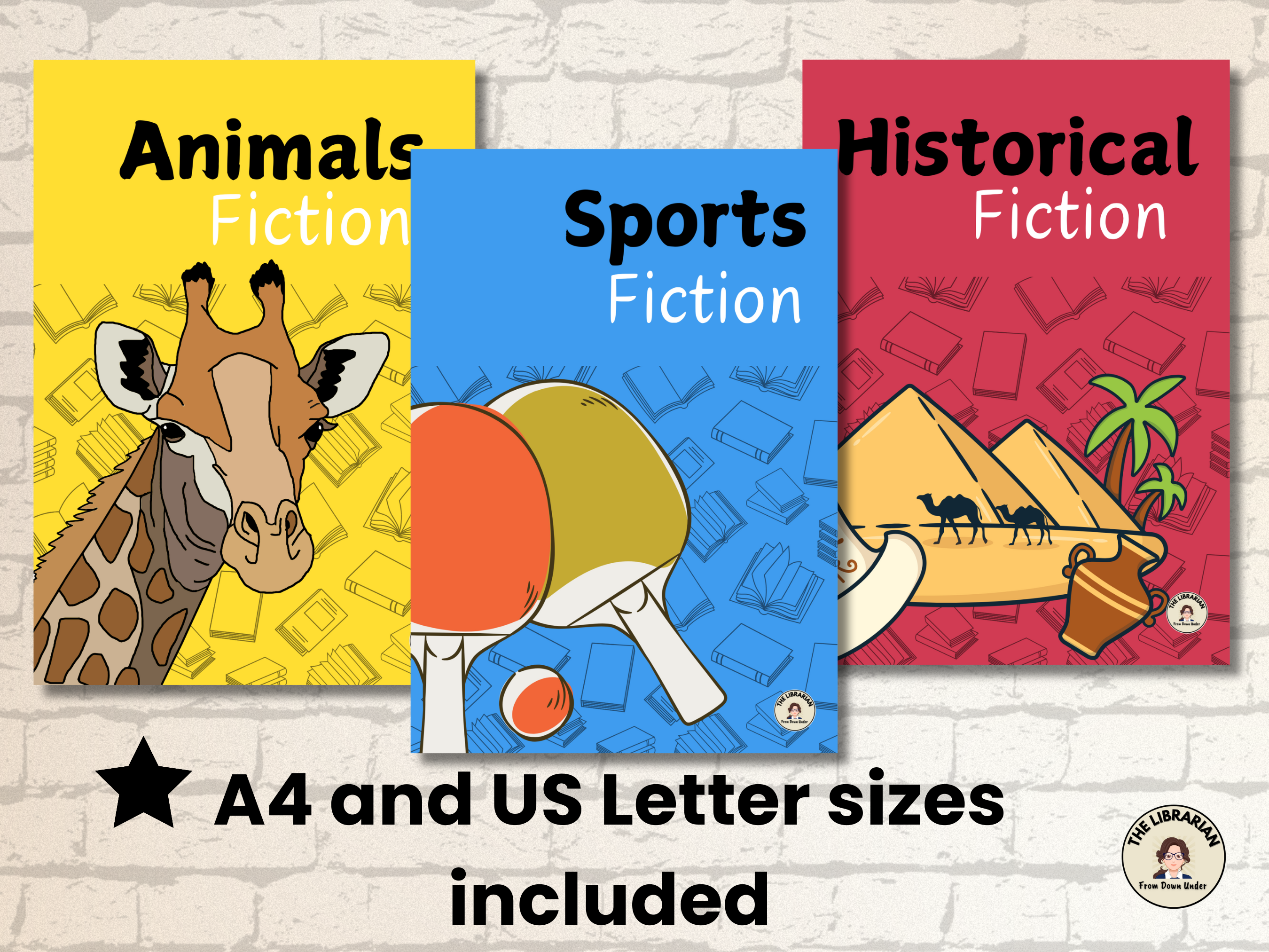 Fiction Genre Posters