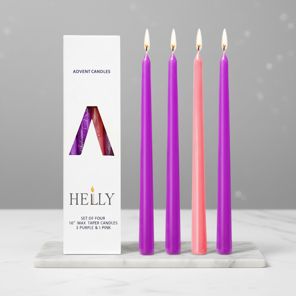 Advent Taper Candles Set of 4