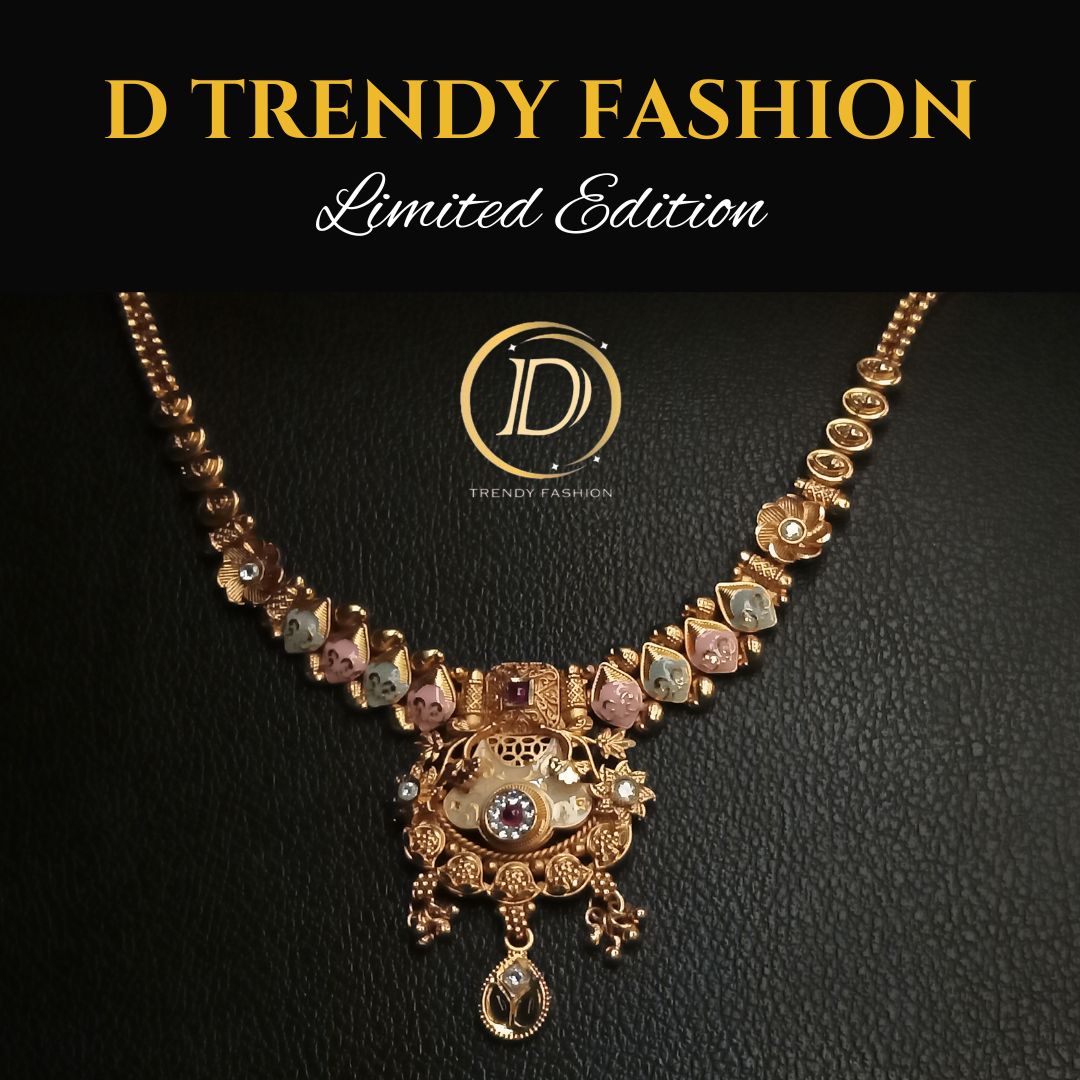 Elegant Gold-Plated (Gold Imitation) - Brass Necklace