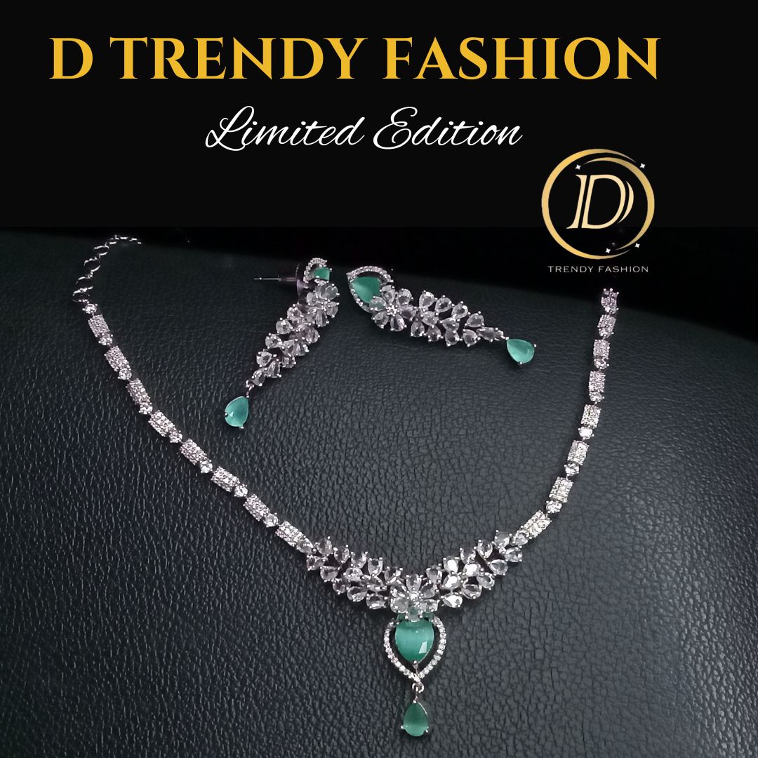 Mint AD Silver Polish Jewelry Set