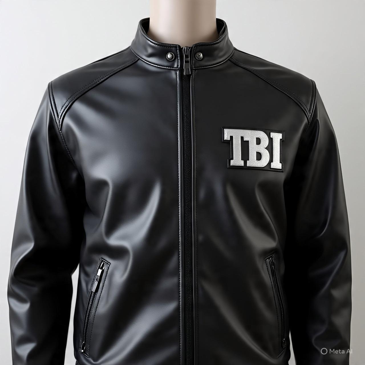 Black Leather TBI Jacket