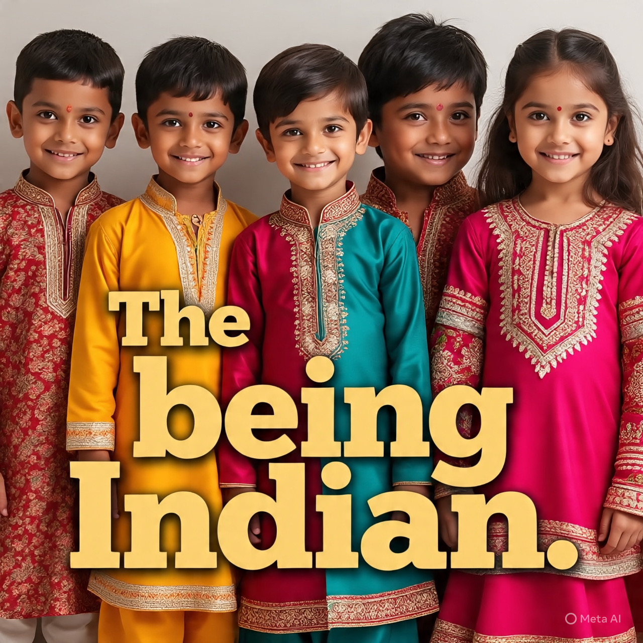 Traditional Indian Kids Ethnic Wear