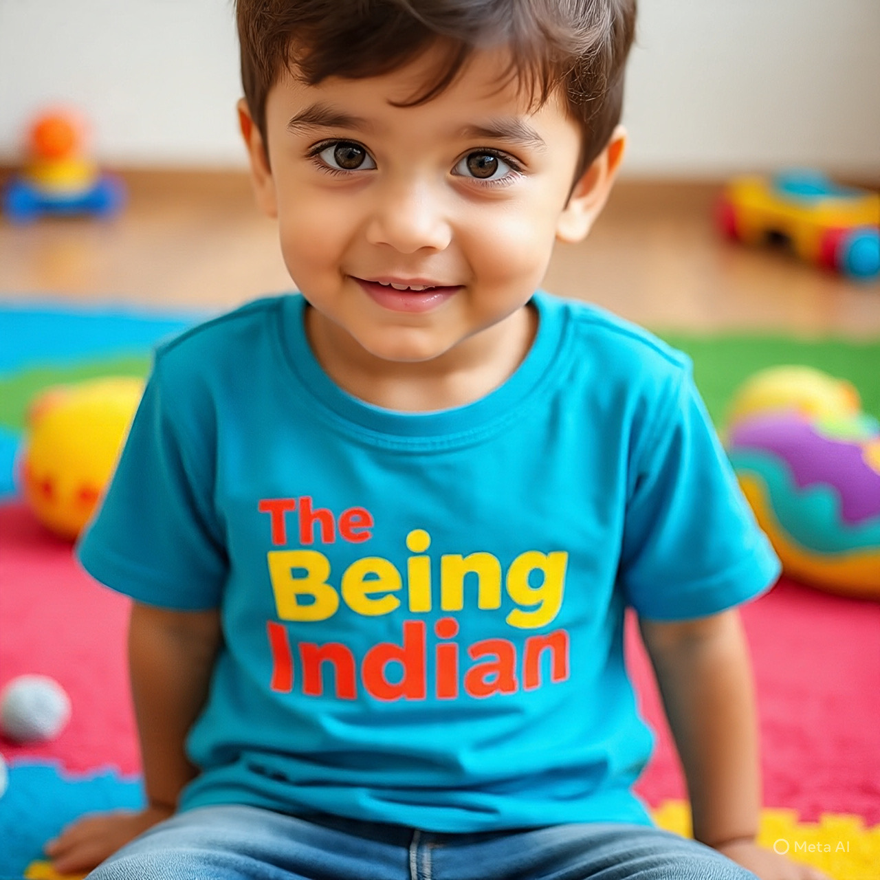 Kids 'The Being Indian' T-shirt