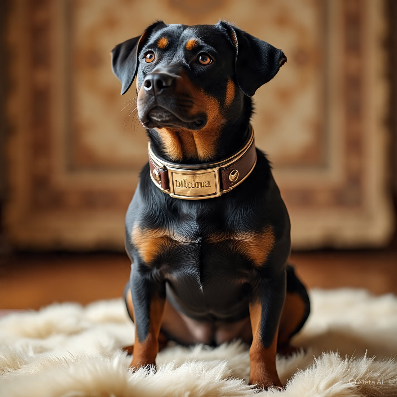 Luxury Leather Dog Collar