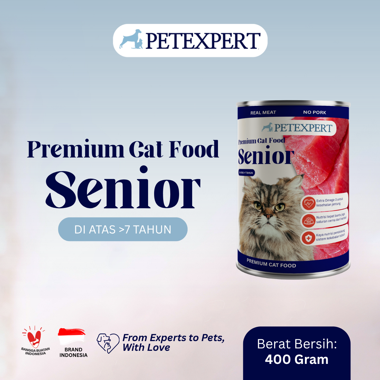 Pet Expert Premium Cat Food Senior
