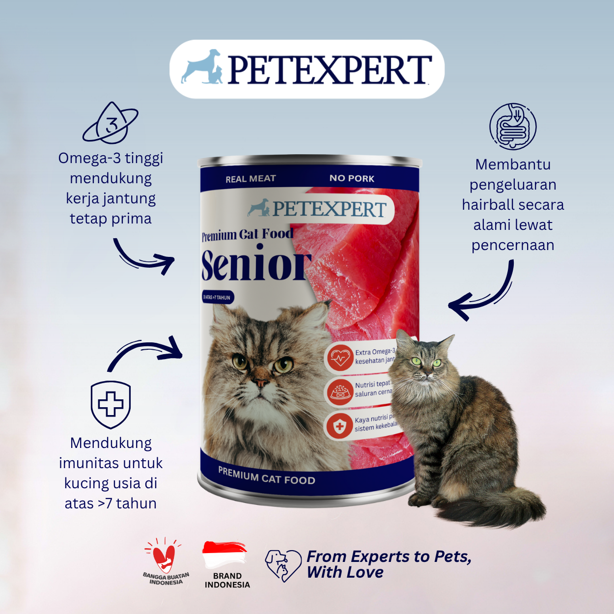 Pet Expert Premium Cat Food Senior