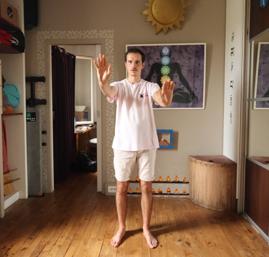 Exercices de proprioception des mains