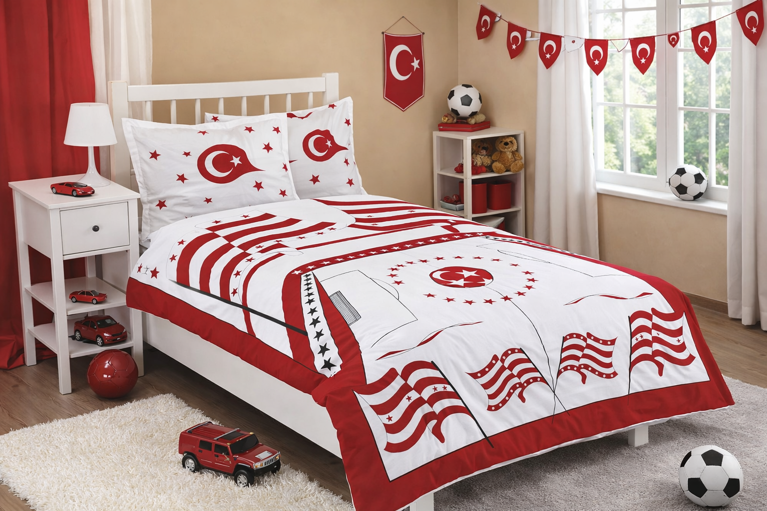 Canım Türkiyem Nevresim Takımı (Tek Kişilk)