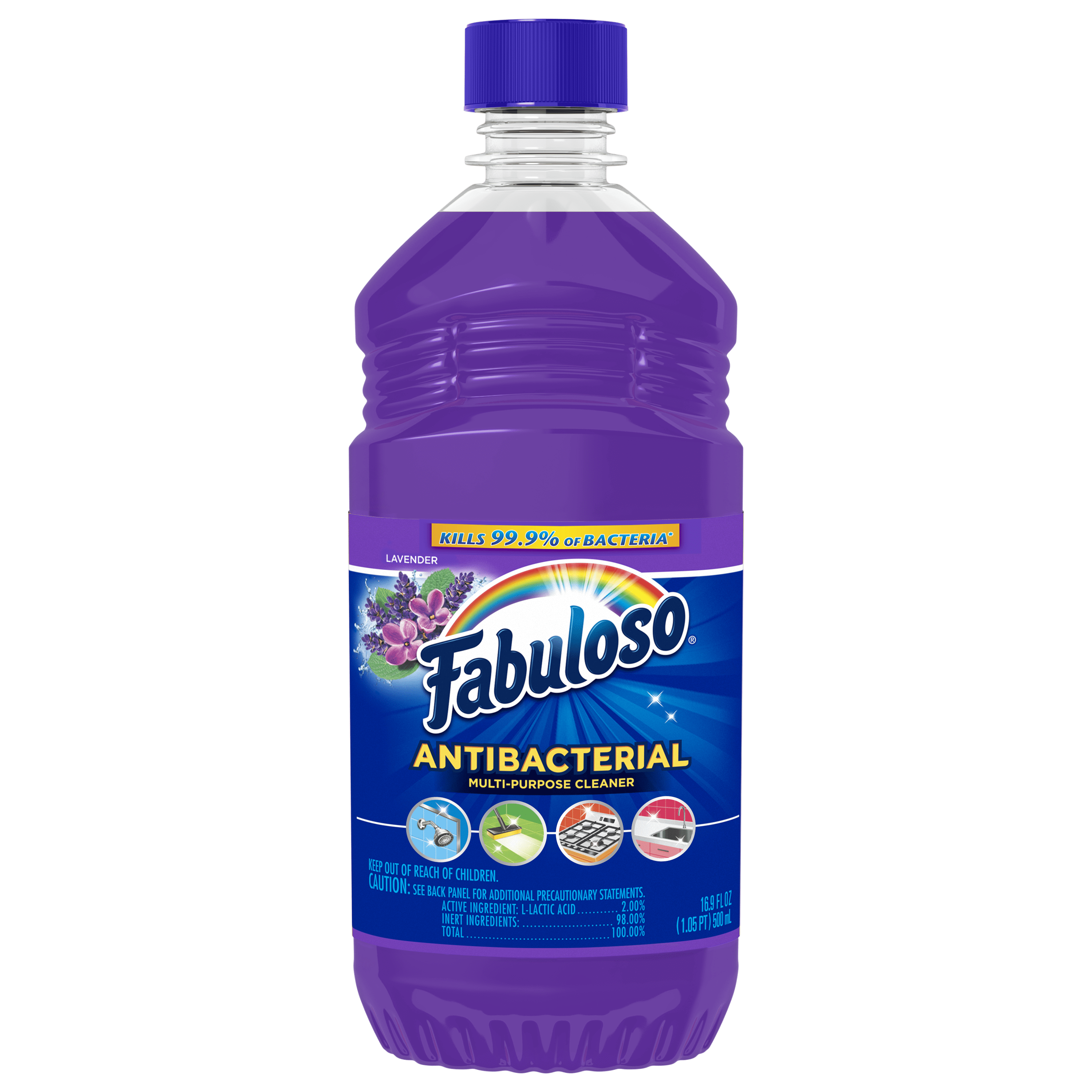 Fabuloso Liquid All Purpose Cleaner, Lavender, 16.9 oz