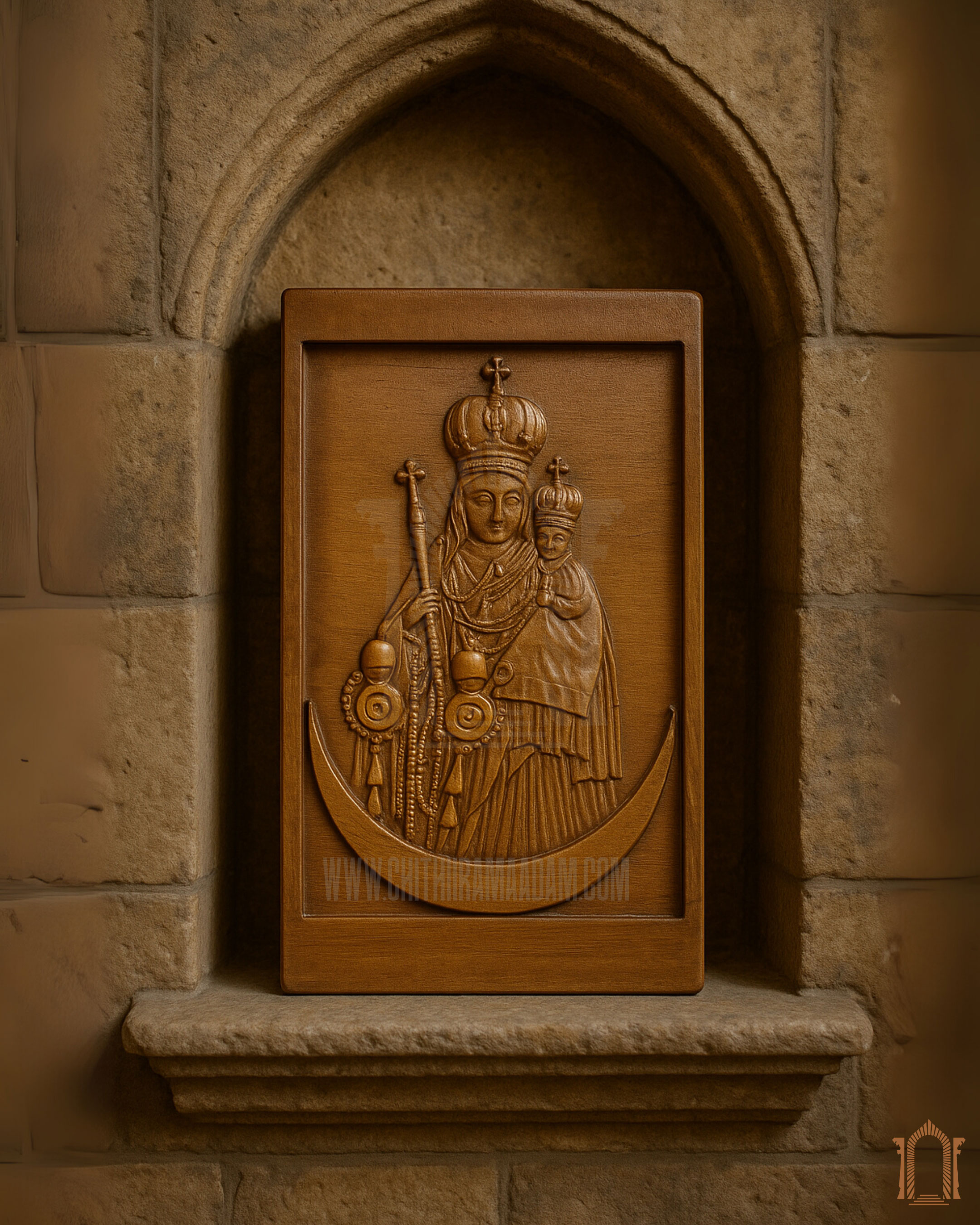 Mother Mary with Child Jesus