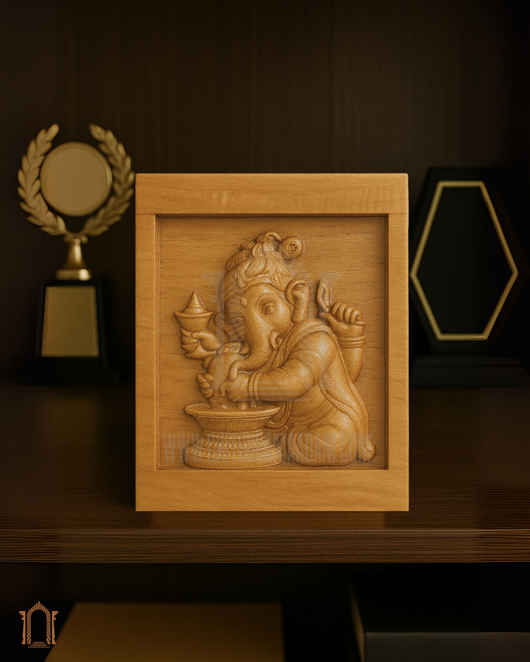 Baby Vinayagar Hugging Shiva