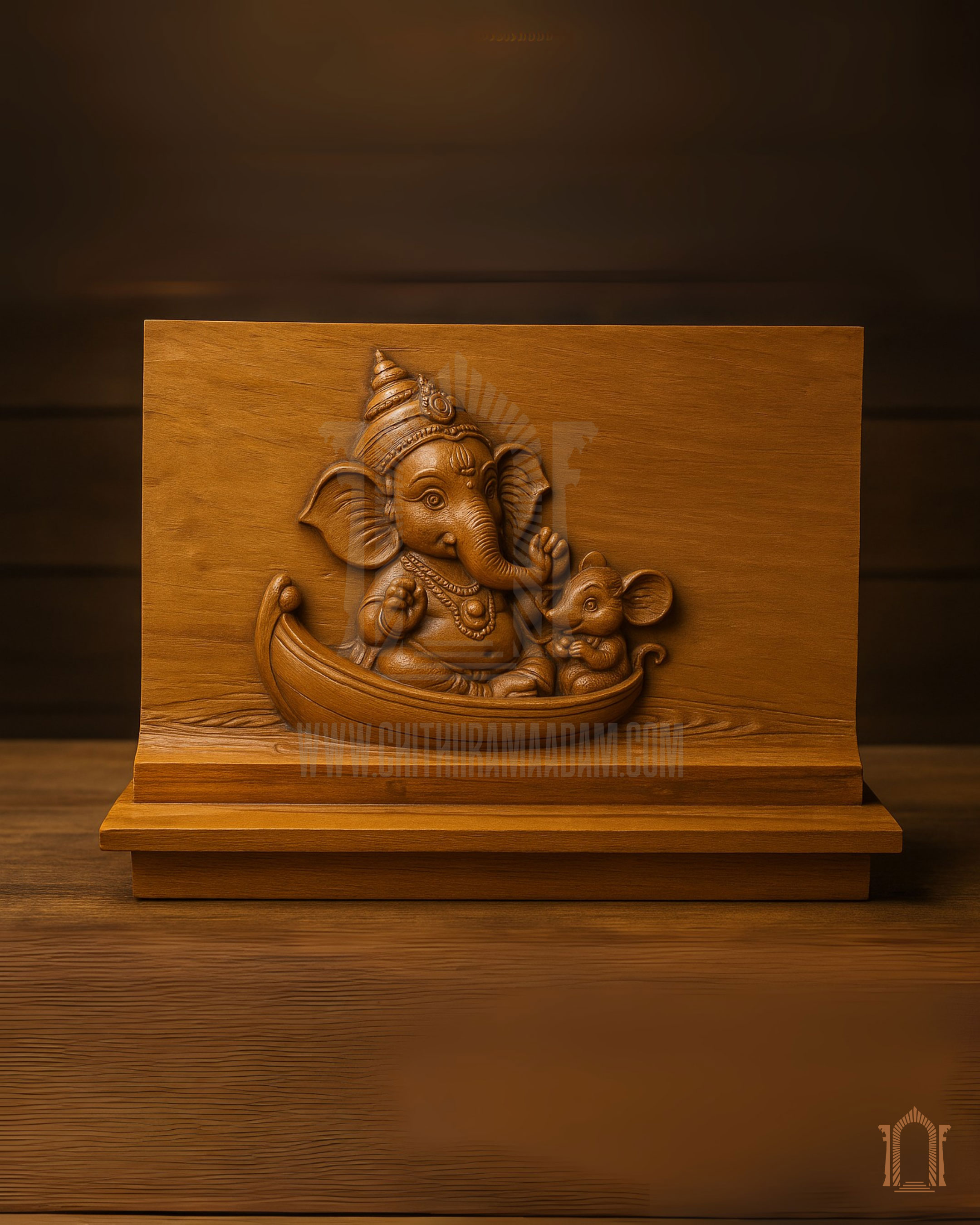 Baby Vinayagar on a Boat