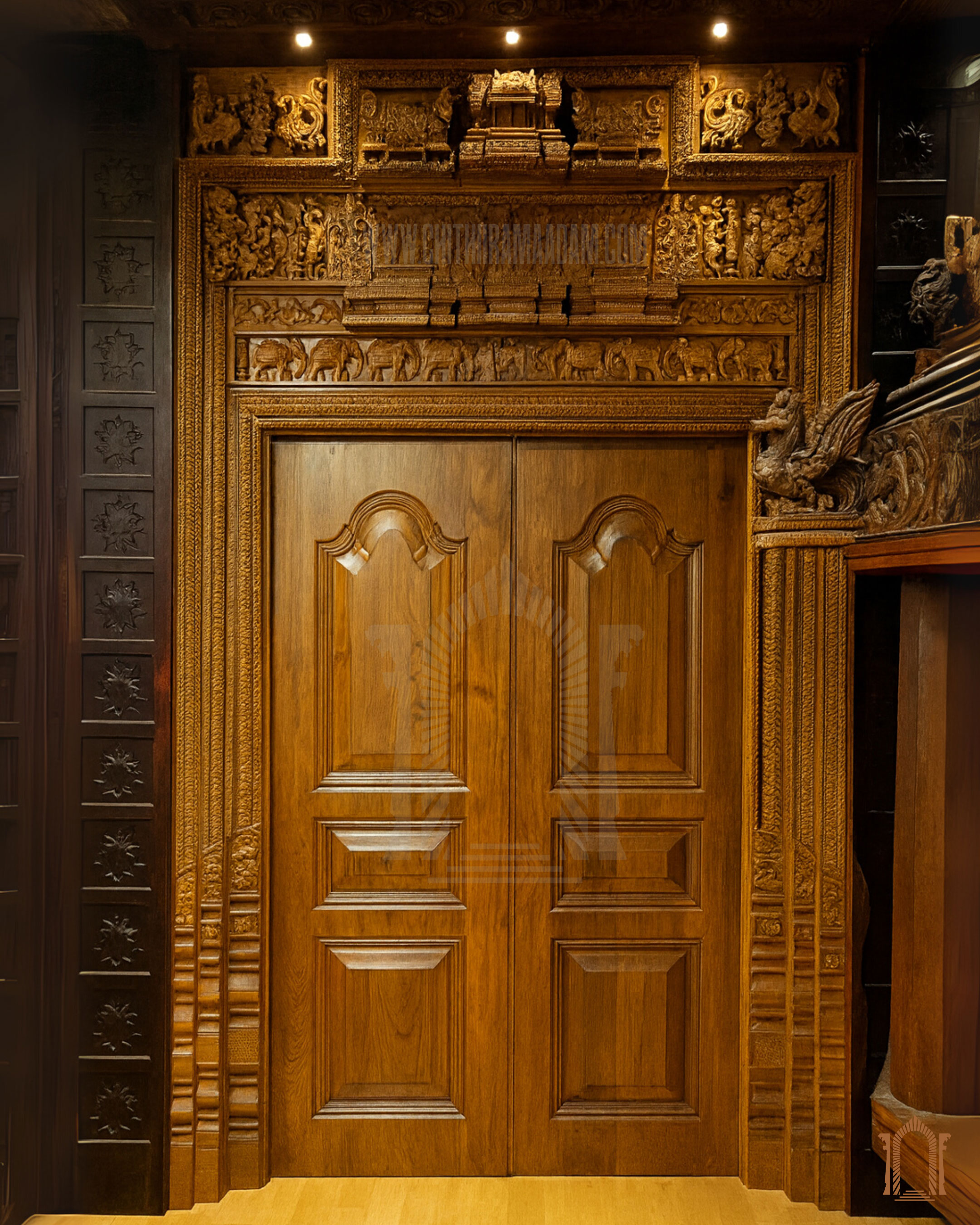 Double Door and Door Frame