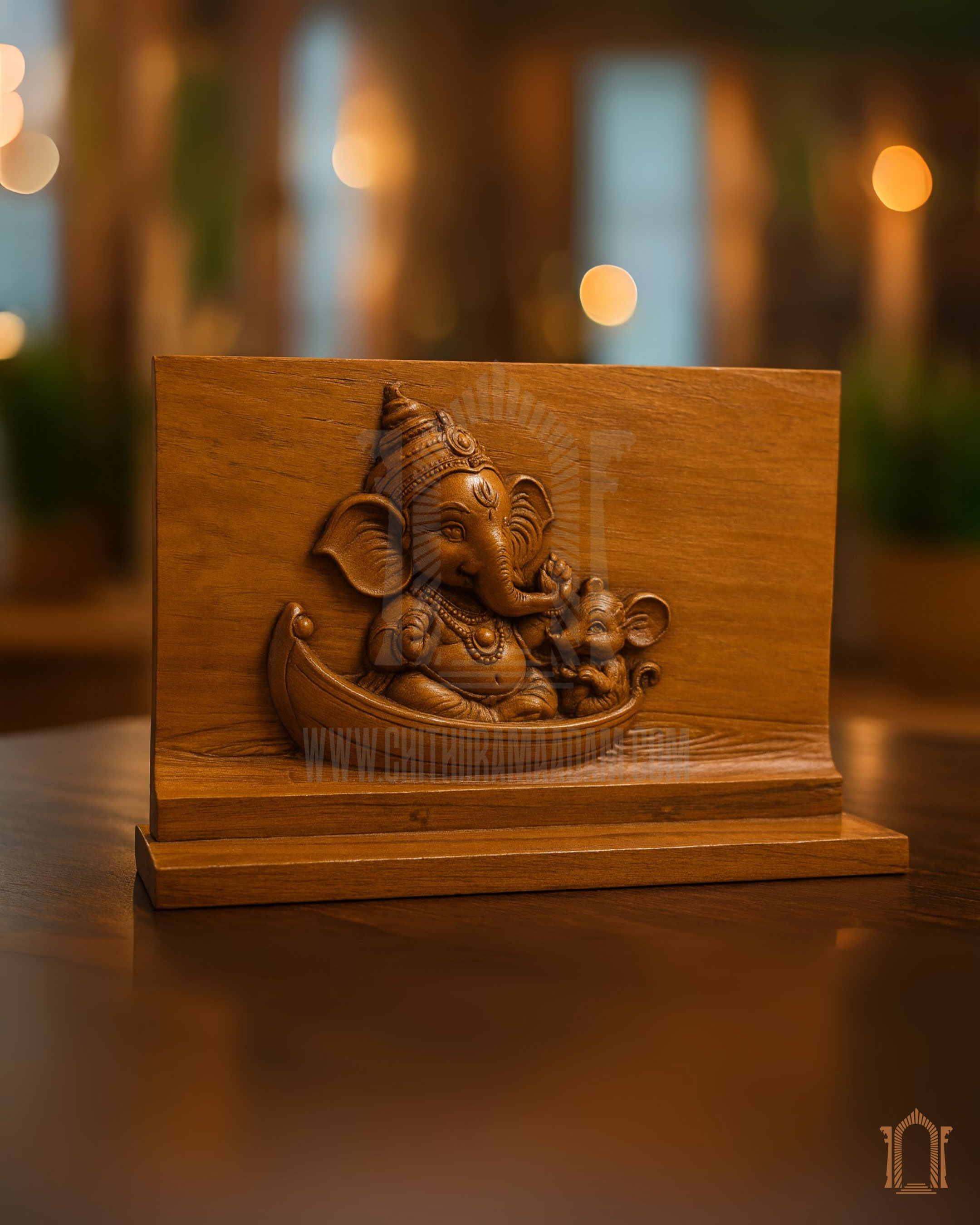 Baby Vinayagar on a Boat
