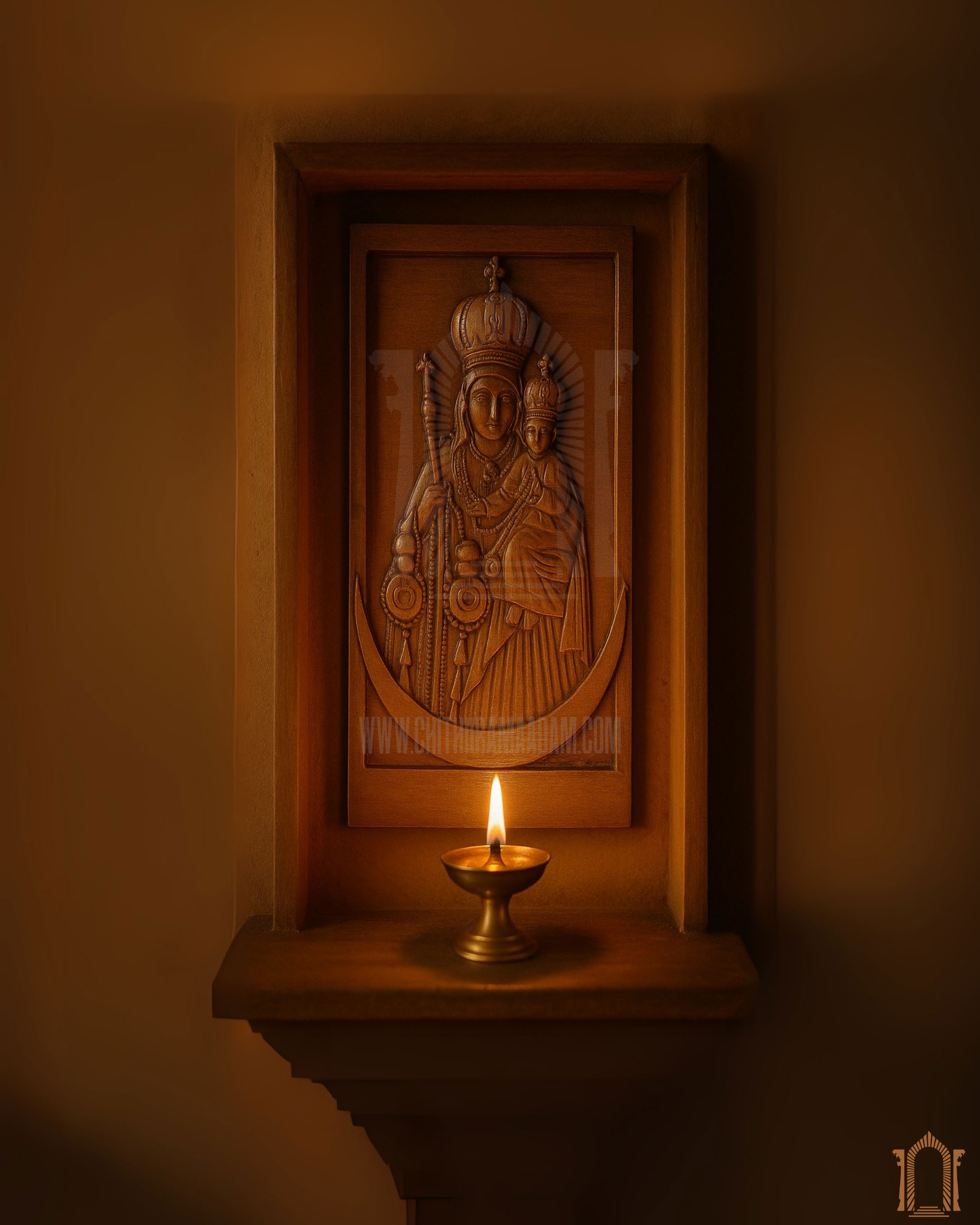 Mother Mary with Child Jesus