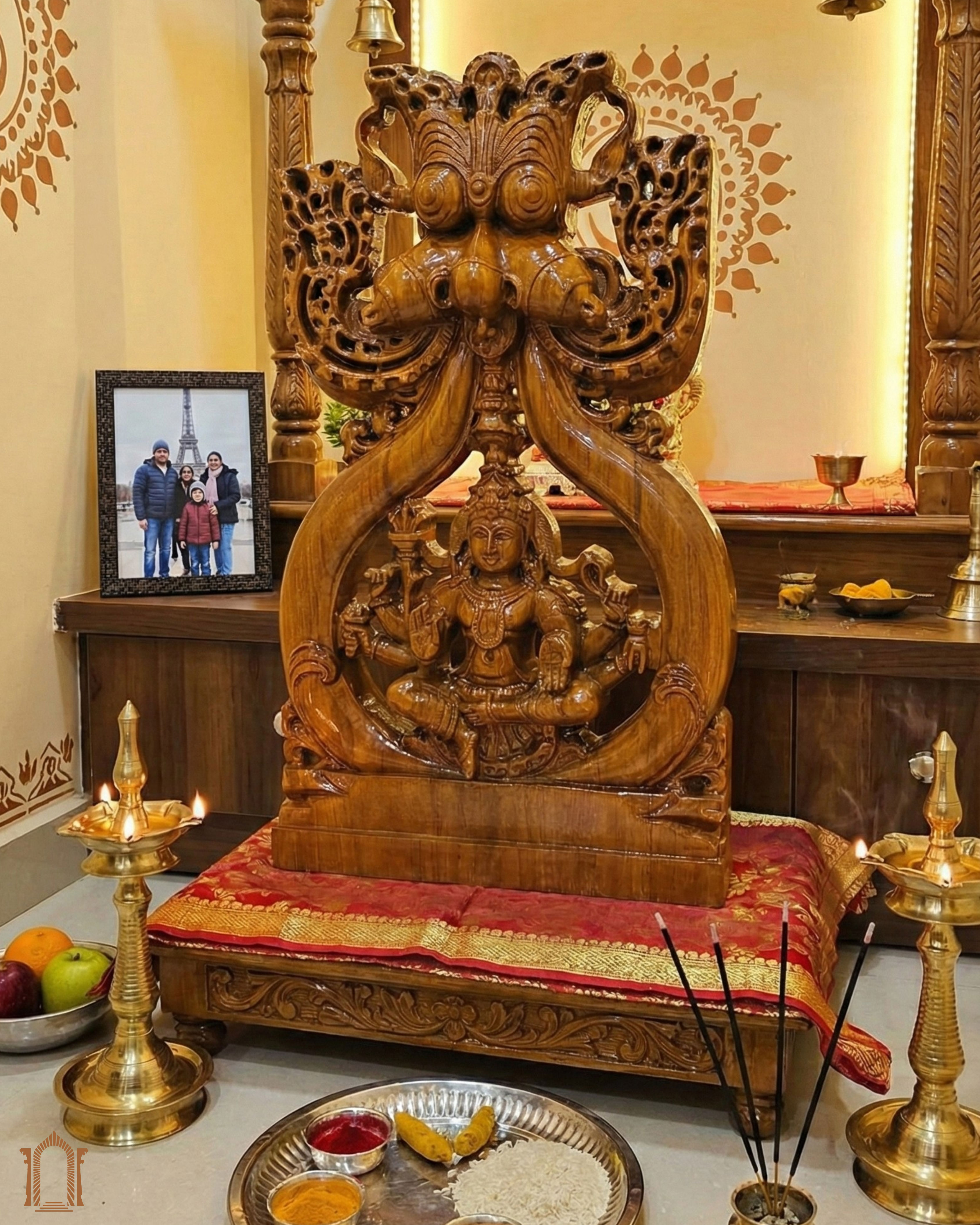 Meditating Shiva Kirtimukha 